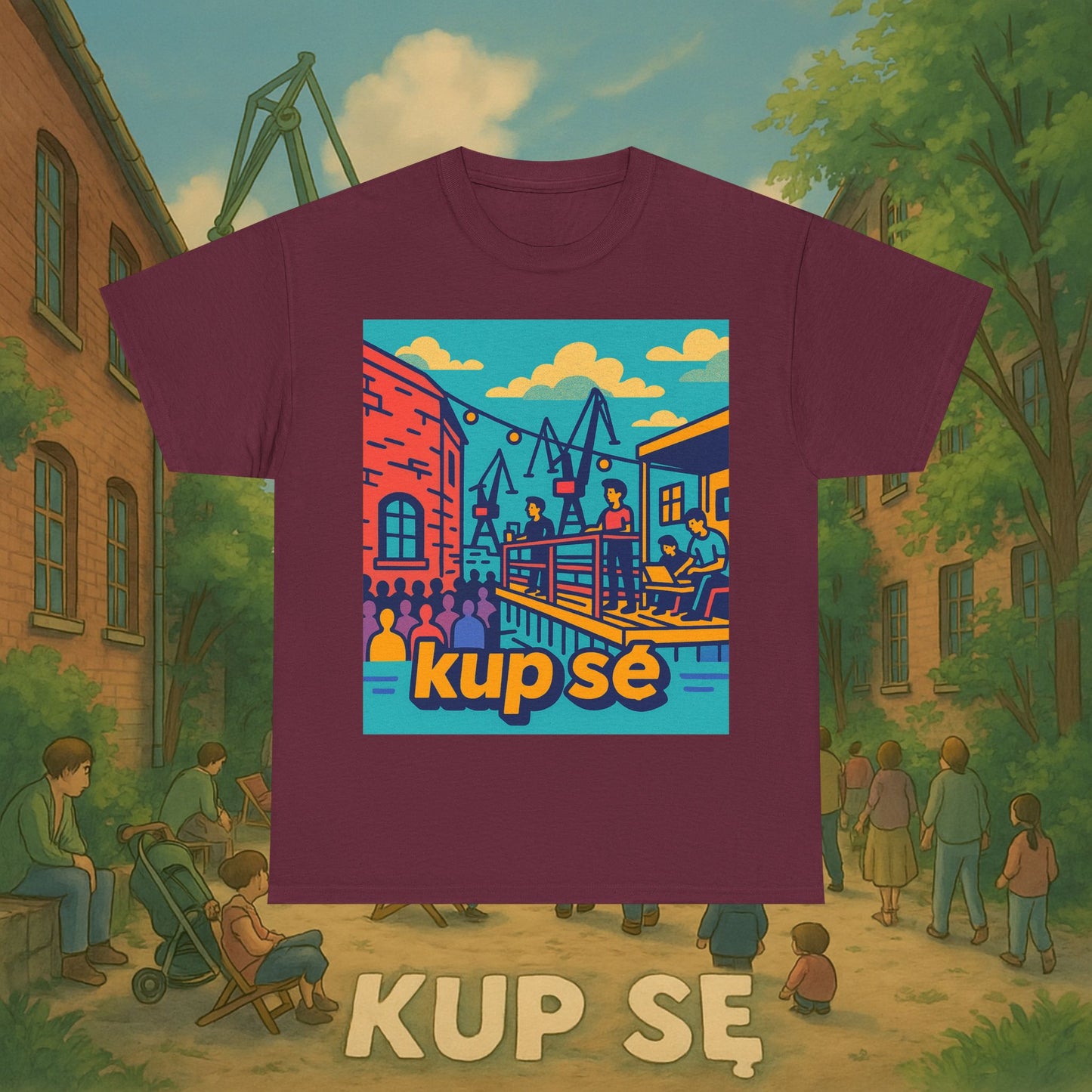 KupSe 100cznia t-shirt - Unisex Heavy Cotton Tee