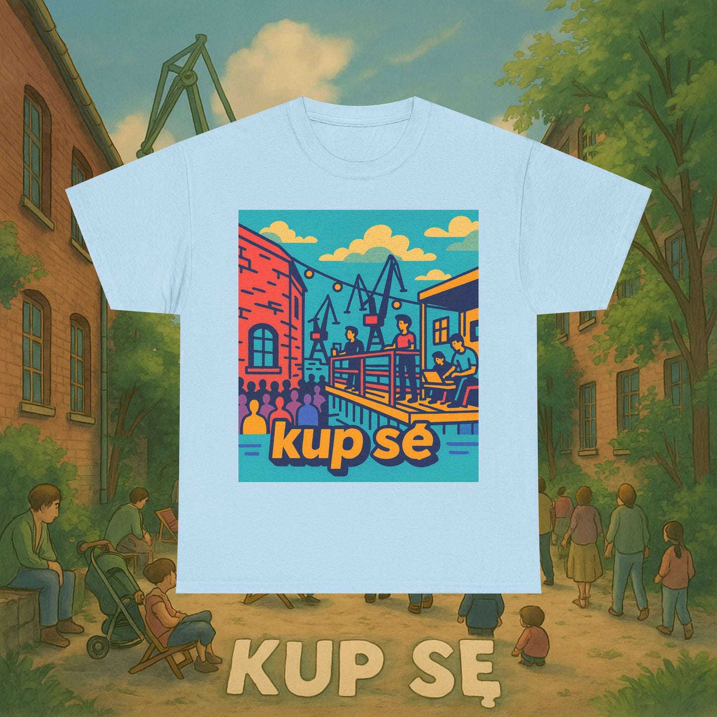 KupSe 100cznia t-shirt - Unisex Heavy Cotton Tee