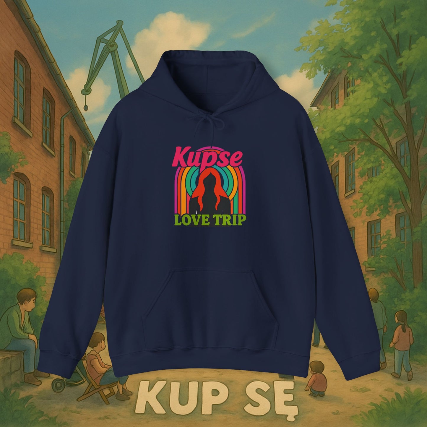 Unisex Heavy Blend Hoodie – Love Trip – Kup Se