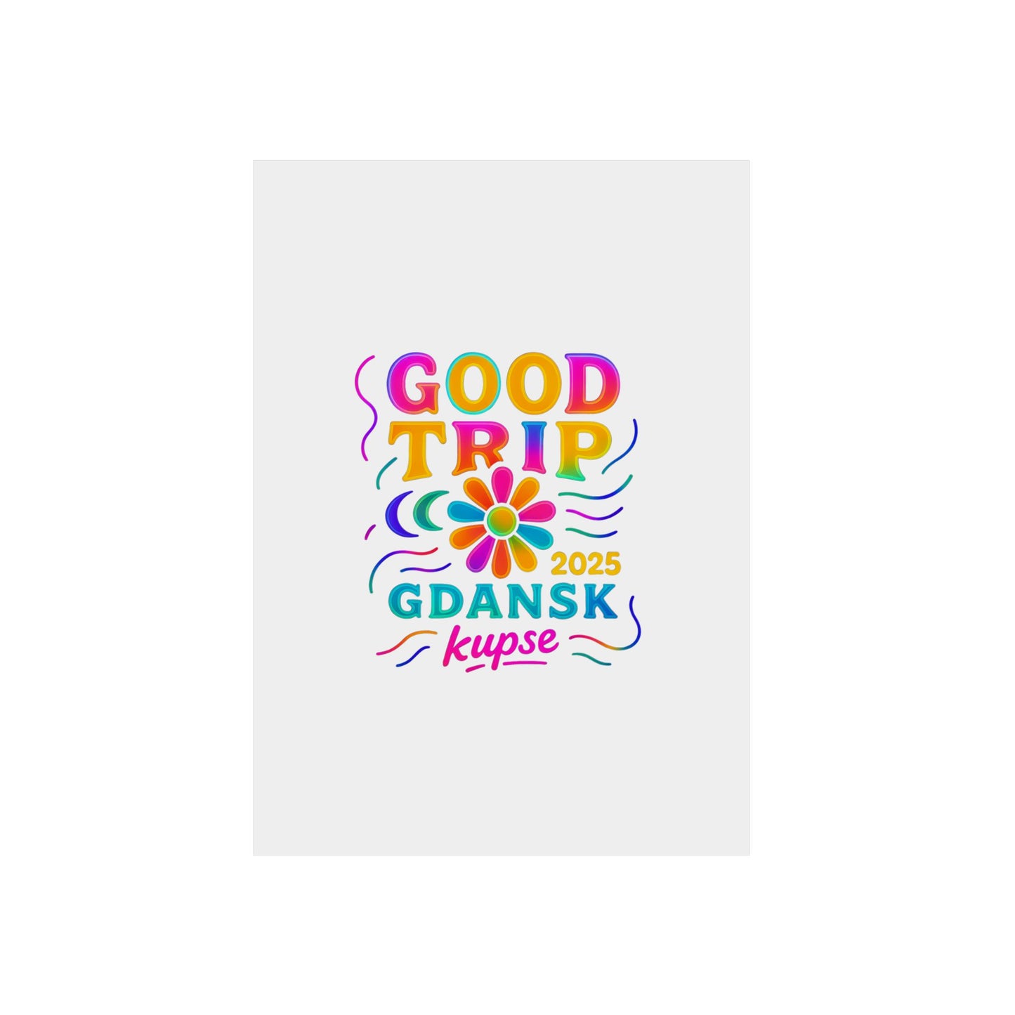 Obraz na panelu aluminiowym Good Trip – trwały wydruk w stylu Kup Se