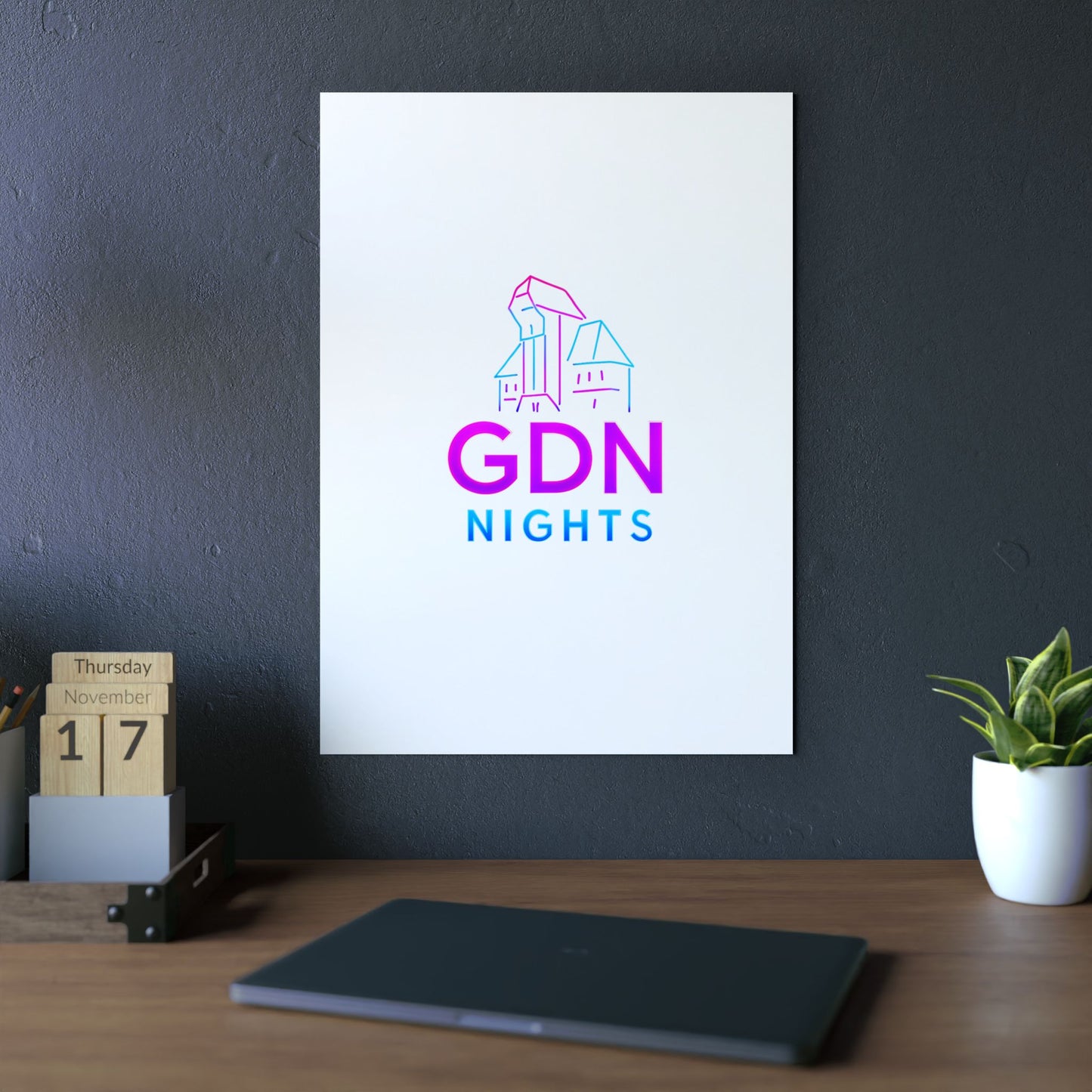 Obraz na panelu aluminiowym GDN Nights – trwały wydruk w stylu Kup Se