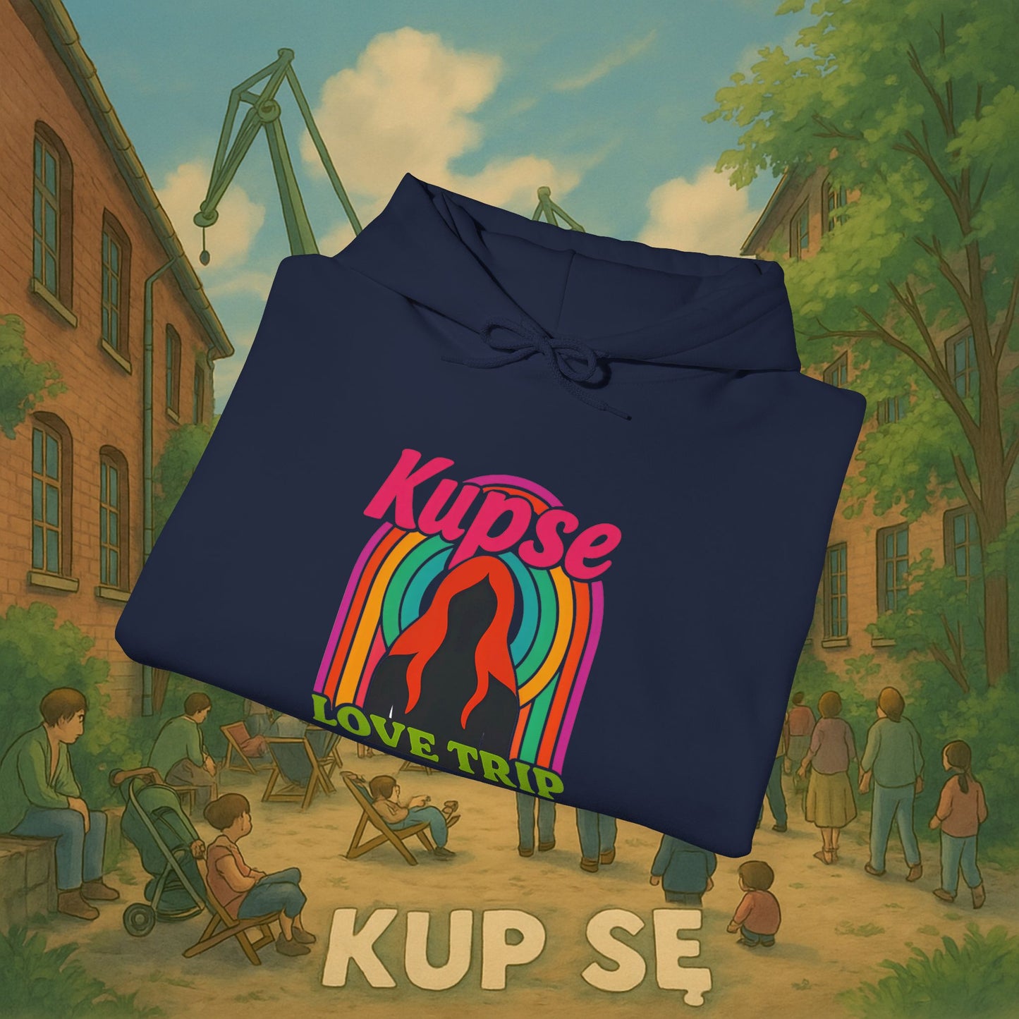 Unisex Heavy Blend Hoodie – Love Trip – Kup Se