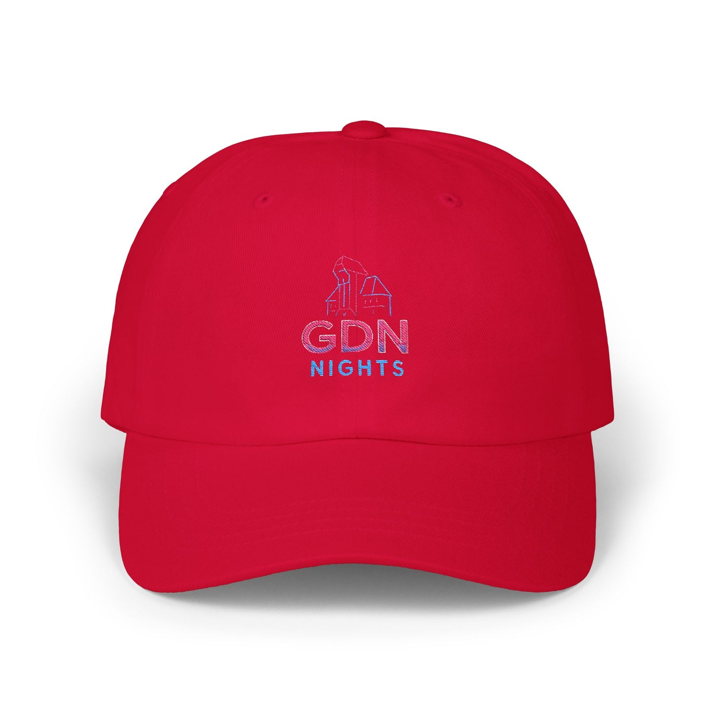 Czapka z daszkiem z grafiką Kup Se GDN Nights – modny Dad Cap z charakterem