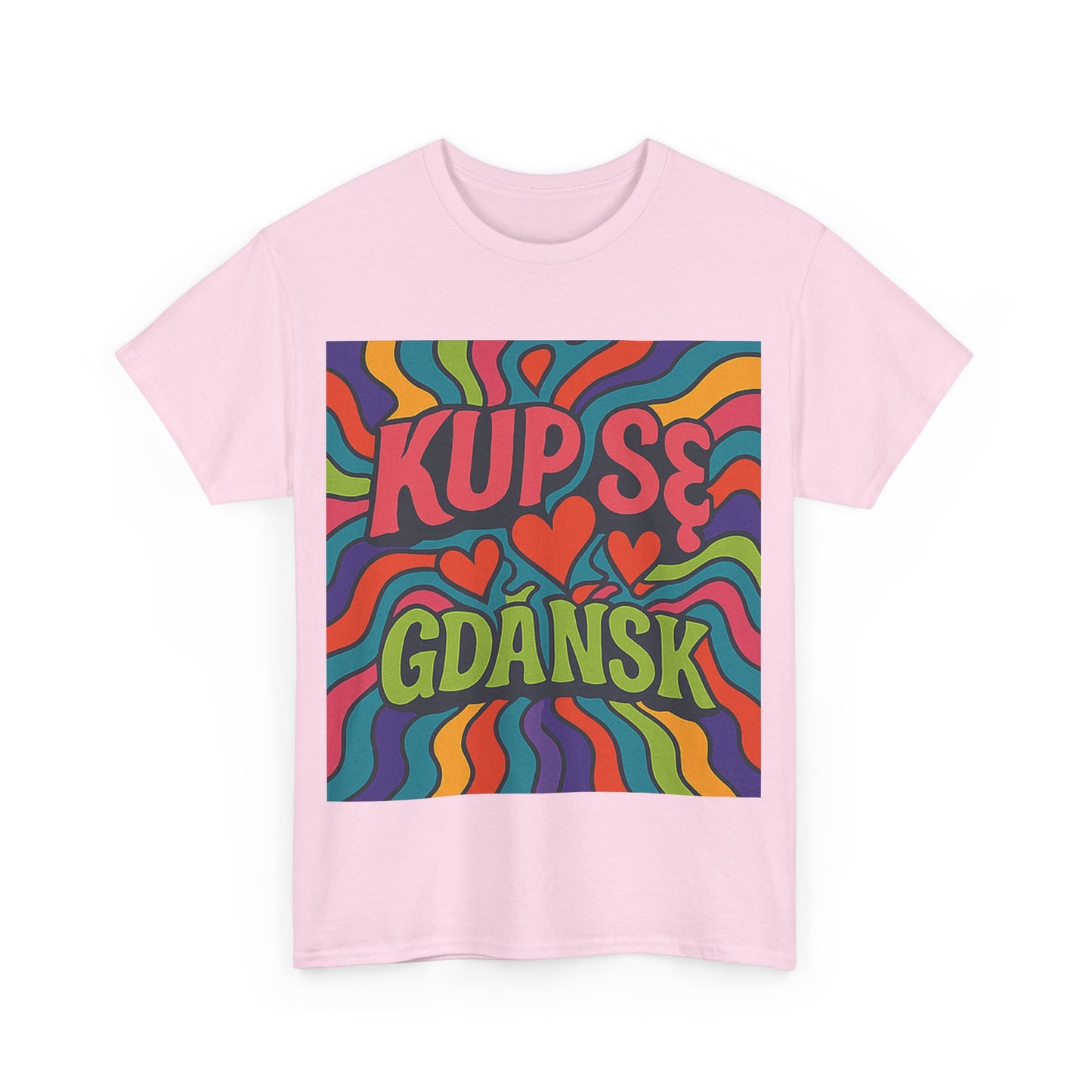 KupSe Gdańsk Hippie t-shirt - Unisex Heavy Cotton Tee