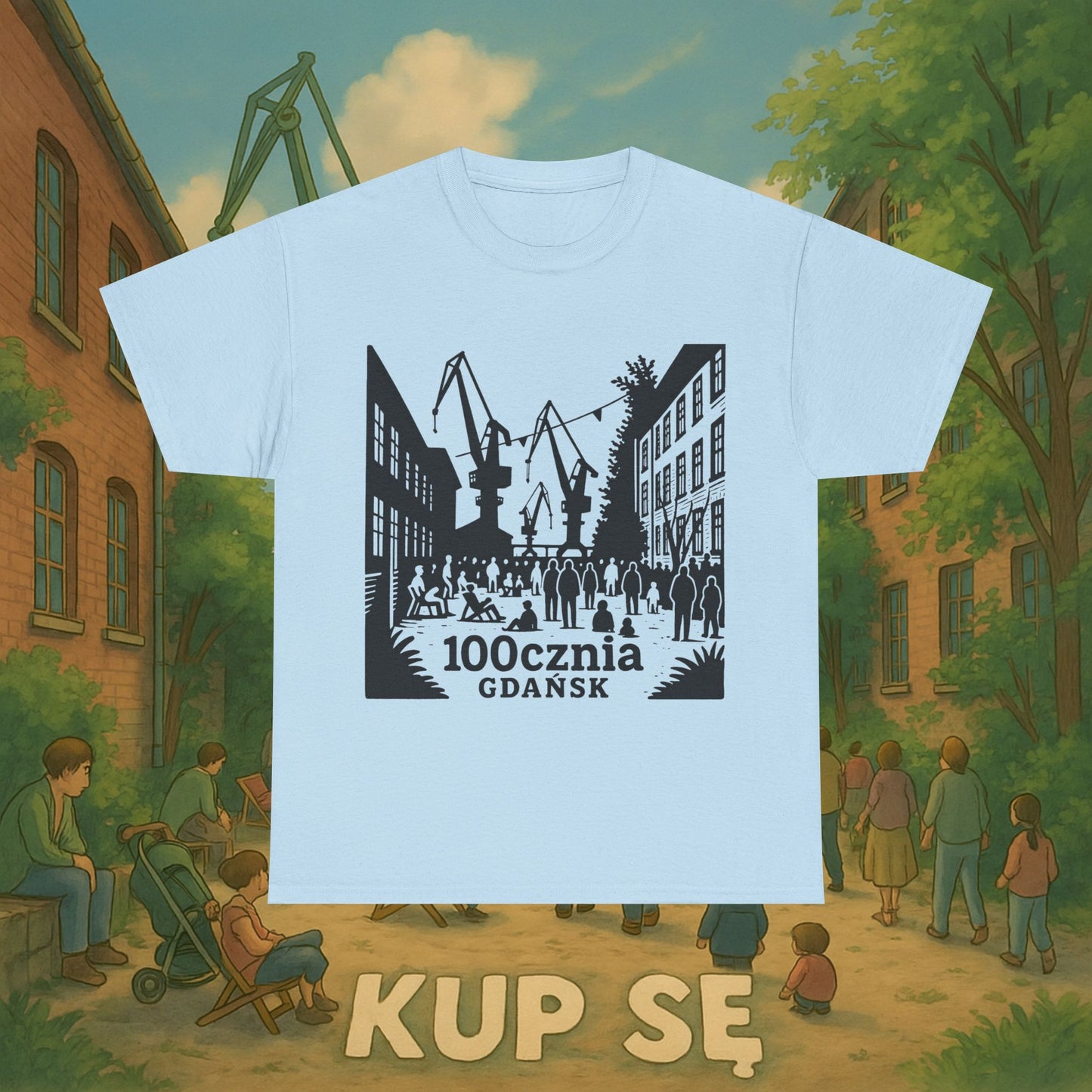 KupSe 100cznia t-shirt - Unisex Heavy Cotton Tee