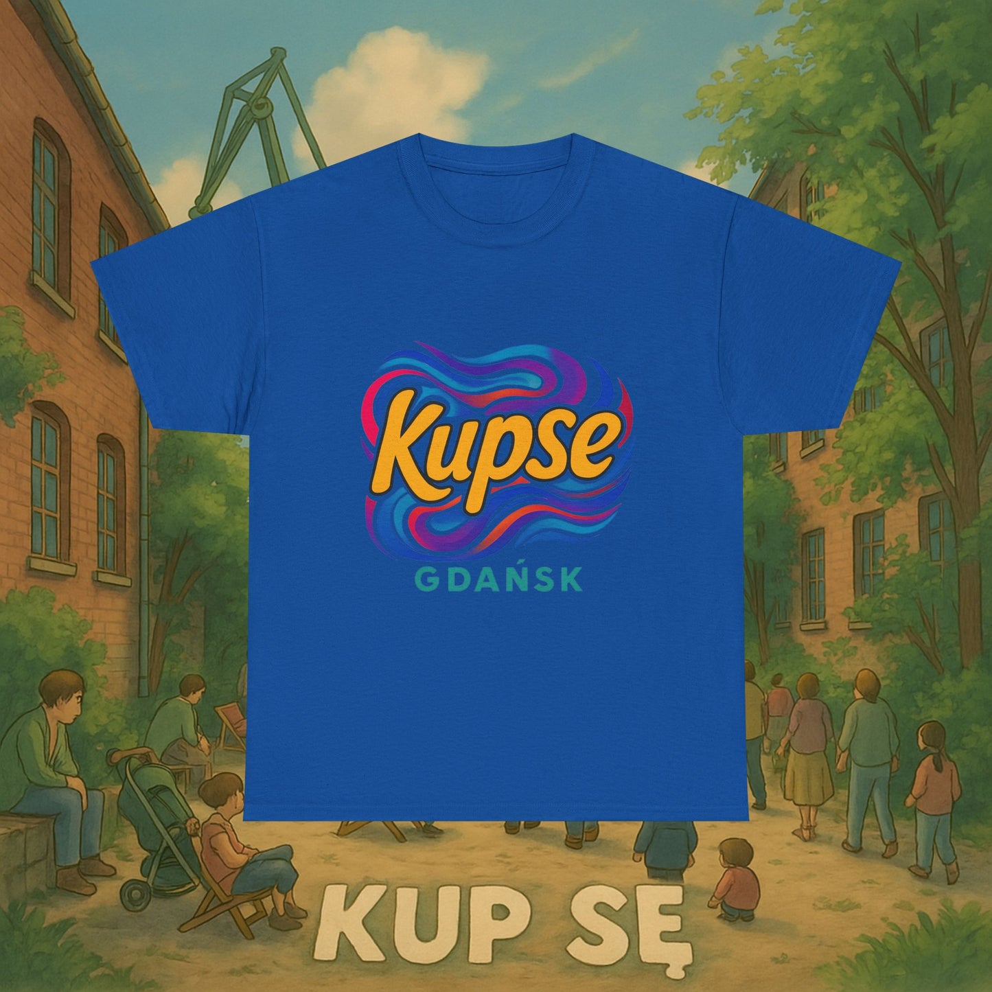 KupSe Kupse Acid Style t-shirt - Unisex Heavy Cotton Tee