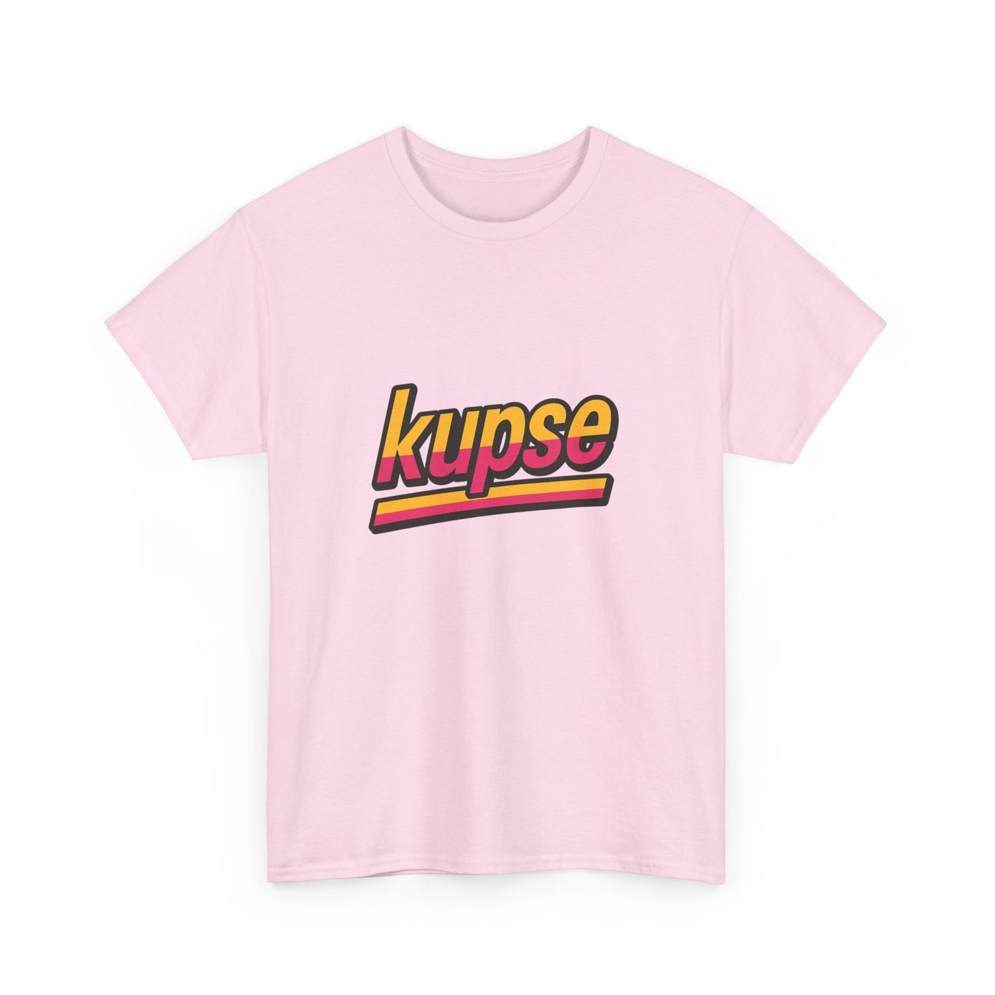 KupSe Logo Retro Sport Style t-shirt - Unisex Heavy Cotton Tee