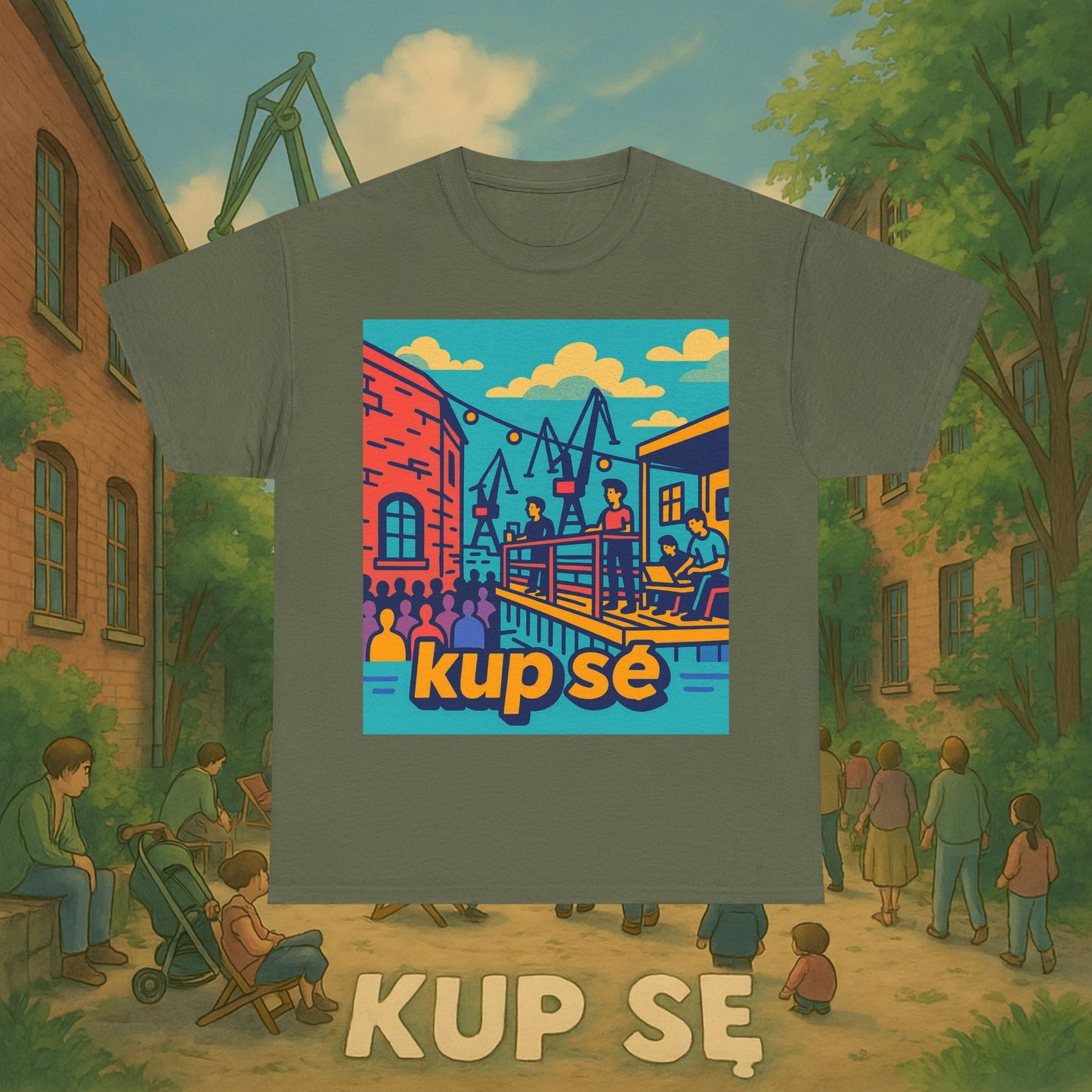 KupSe 100cznia t-shirt - Unisex Heavy Cotton Tee