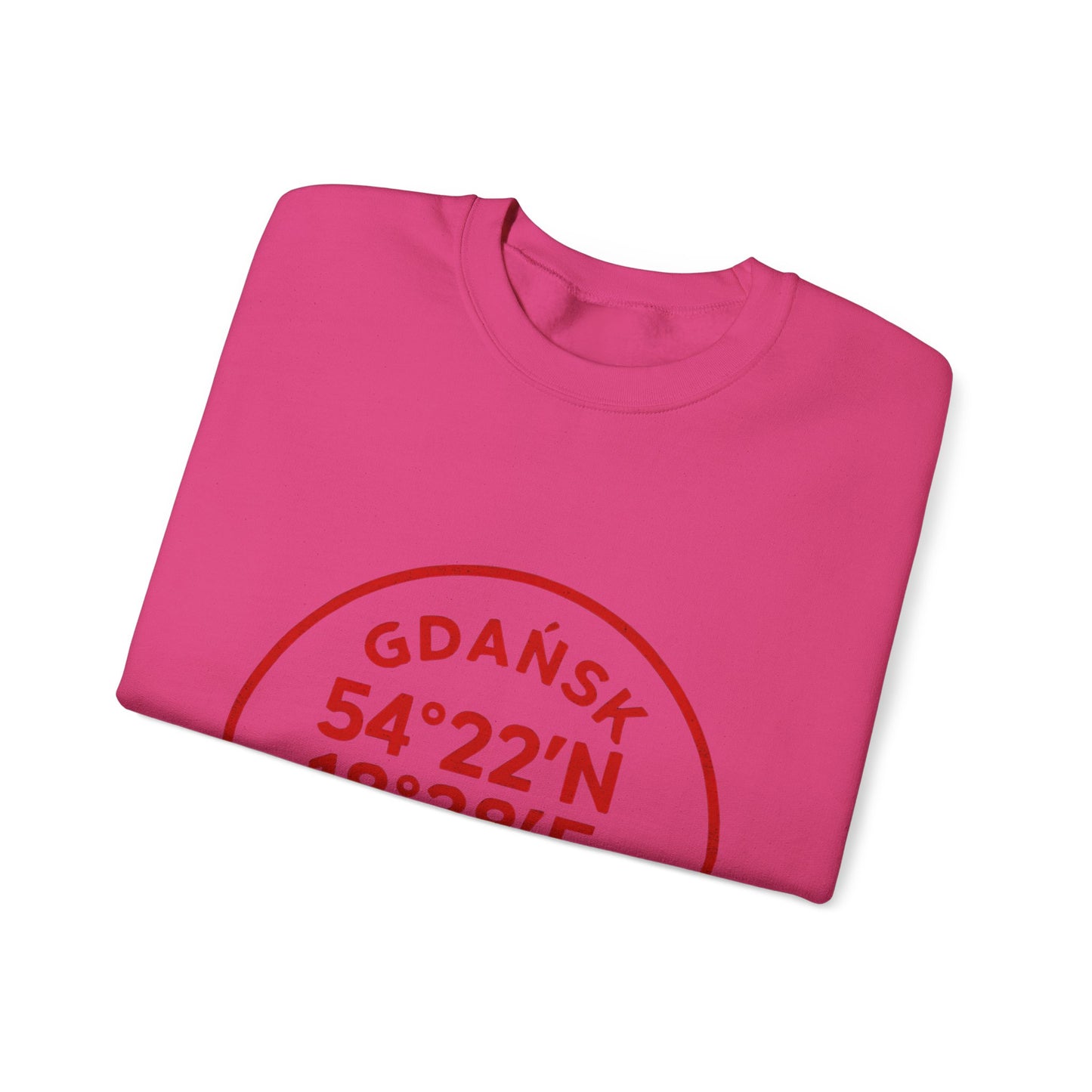 Bluza unisex z grafiką Kup Se Koordynaty – klasyczny crewneck i miejski styl