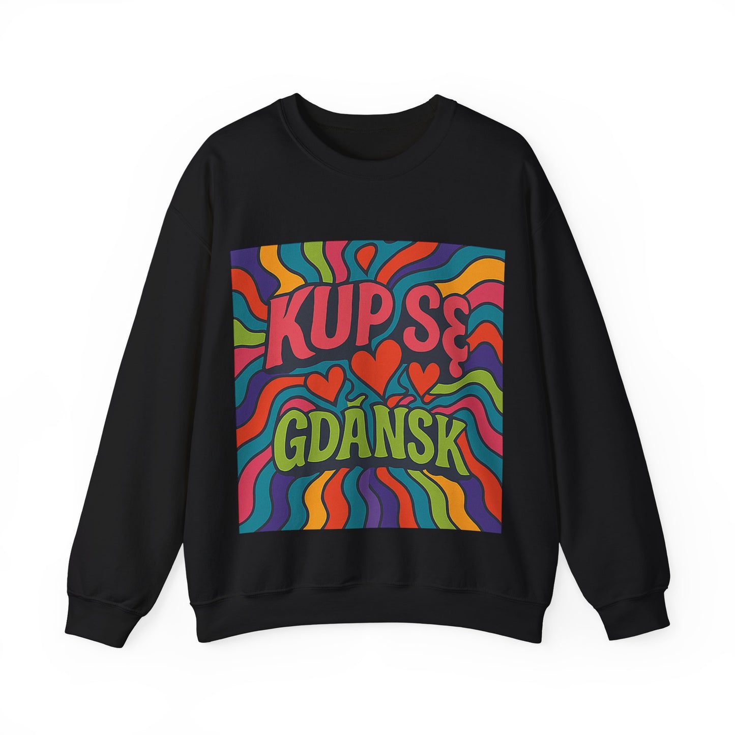 Bluza unisex z grafiką Kup Se Acid – klasyczny crewneck i miejski styl