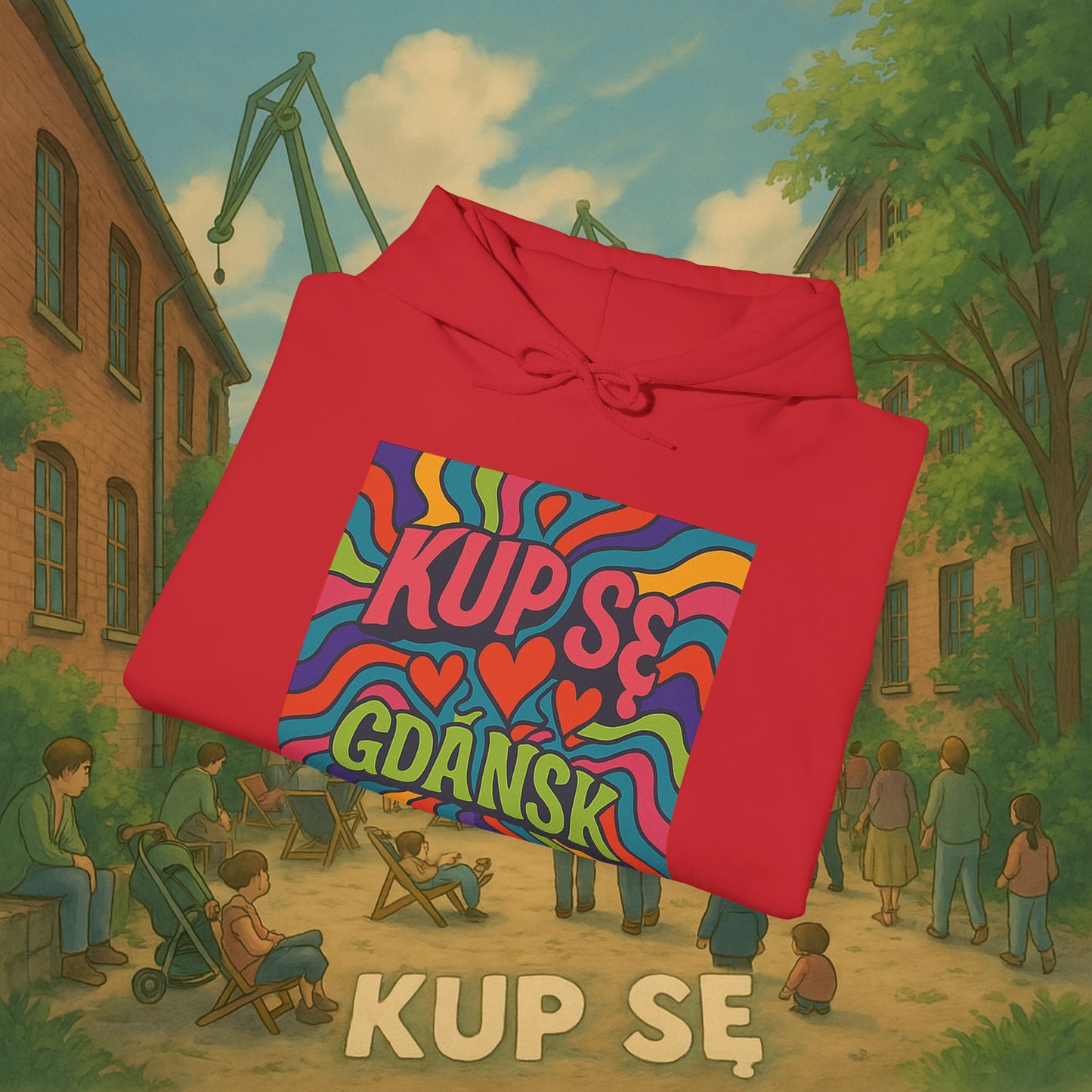 Unisex Heavy Blend Hoodie – Acid – Kup Se