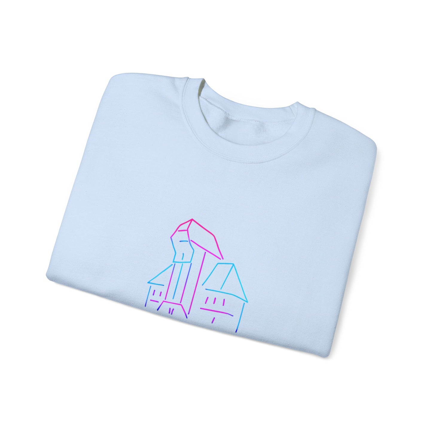 Bluza unisex z grafiką Kup Se GDN Nights – klasyczny crewneck i miejski styl