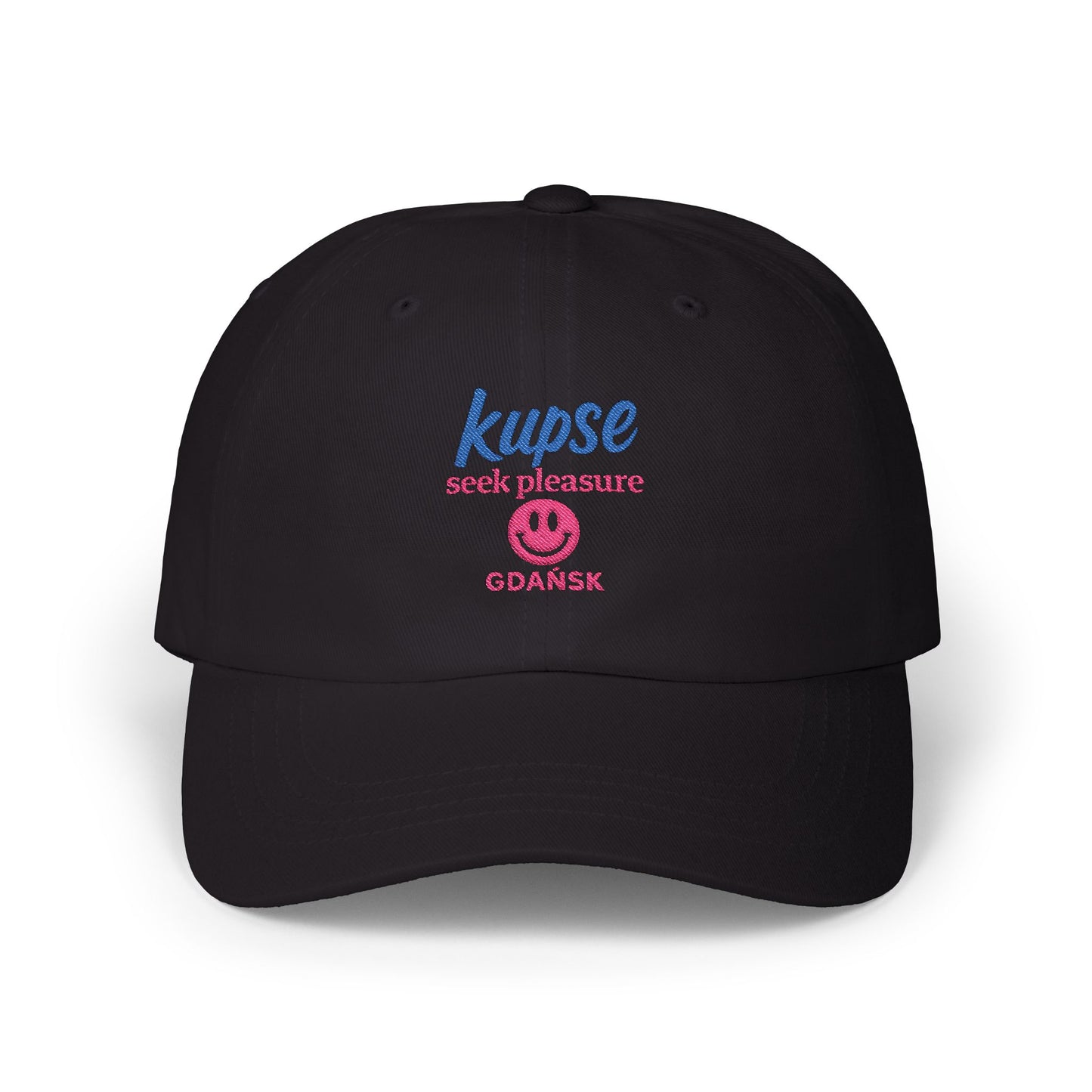 Czapka z daszkiem z grafiką Kup Se Seek Pleasure – modny Dad Cap z charakterem