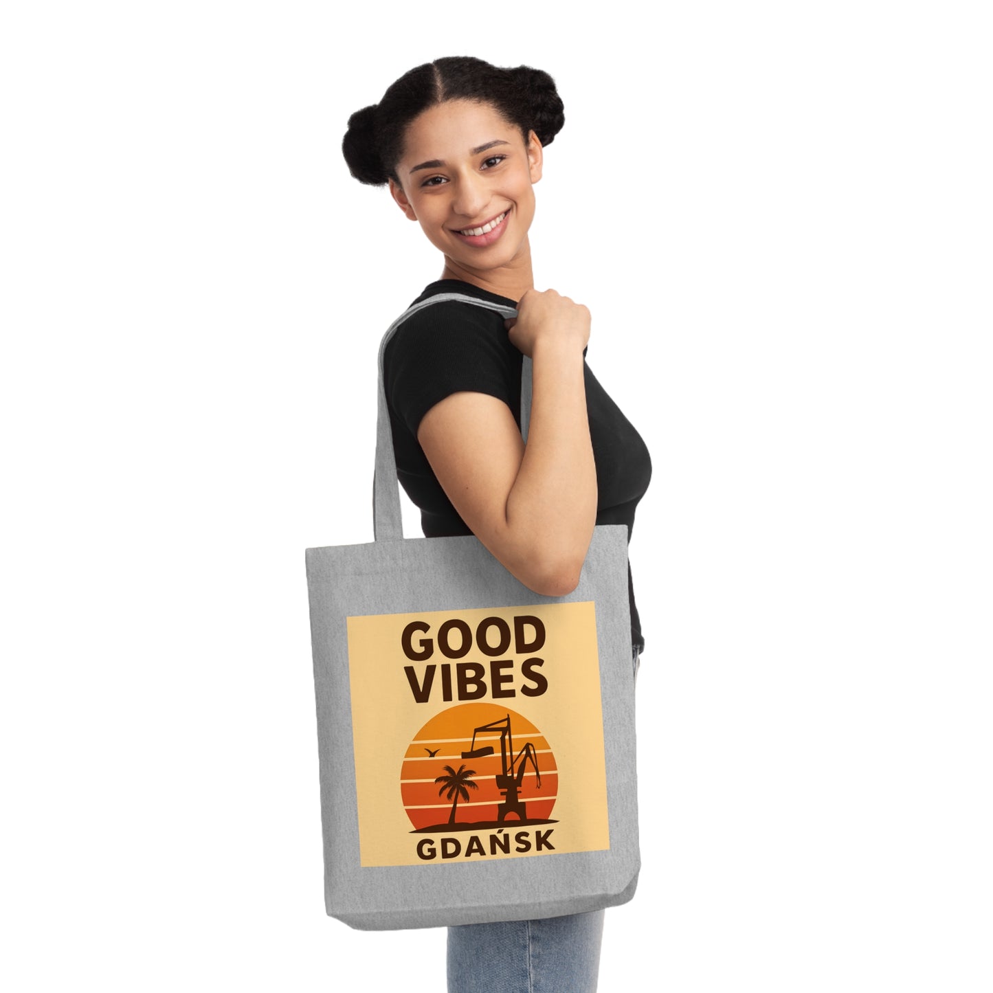 Tkana Torba na Ramię Kup Se Good Vibes Desert – Styl i Ekologia w Jednym