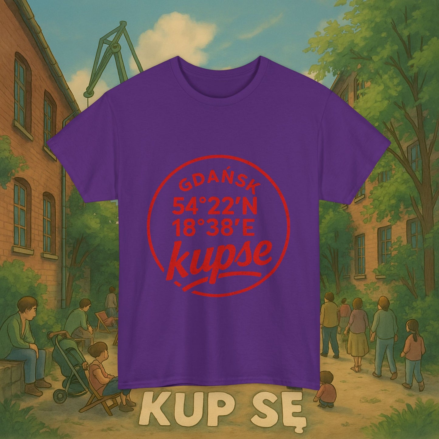 KupSe Koordynaty Style t-shirt - Unisex Heavy Cotton Tee