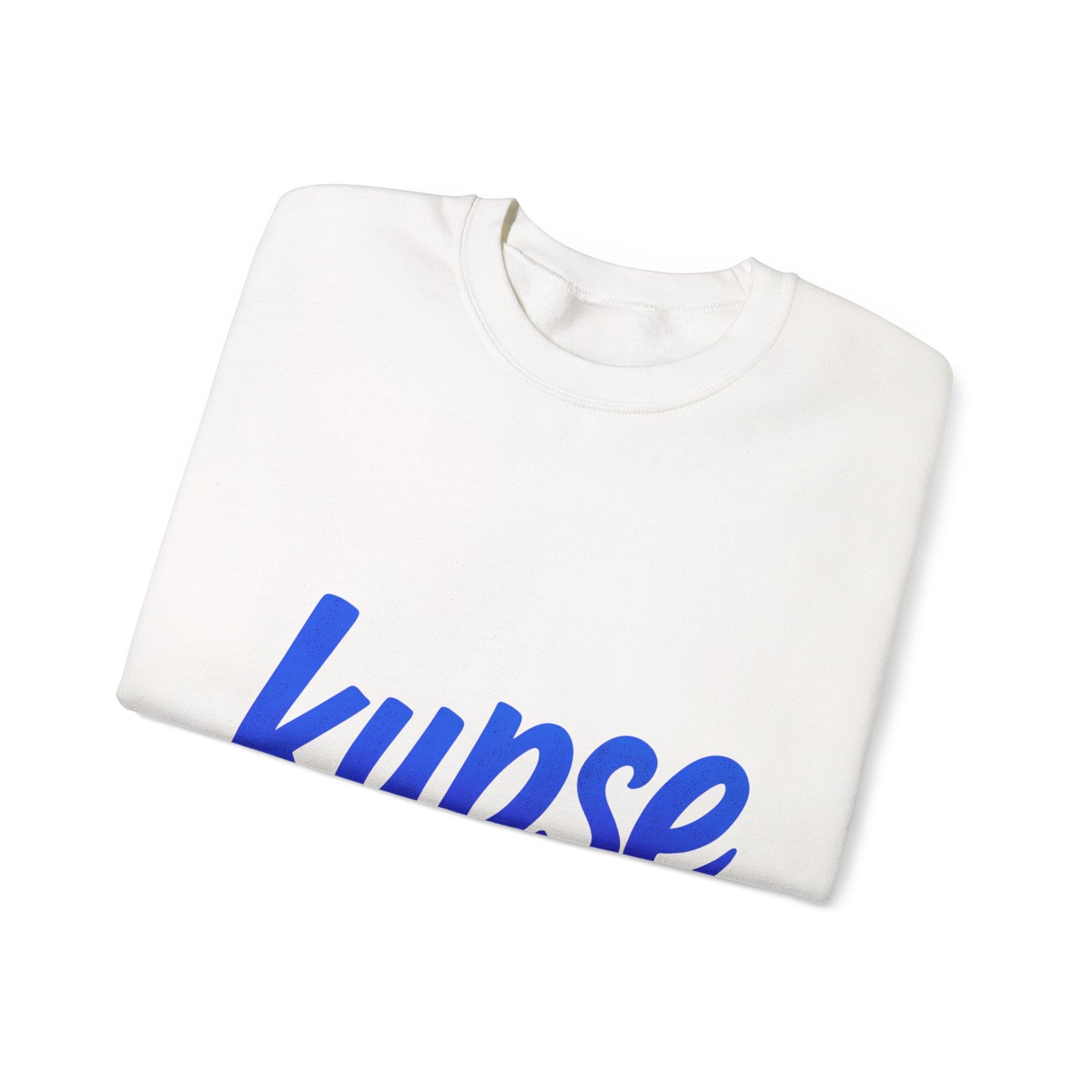 Bluza unisex z grafiką Kup Se Logo Blue – klasyczny crewneck i miejski styl
