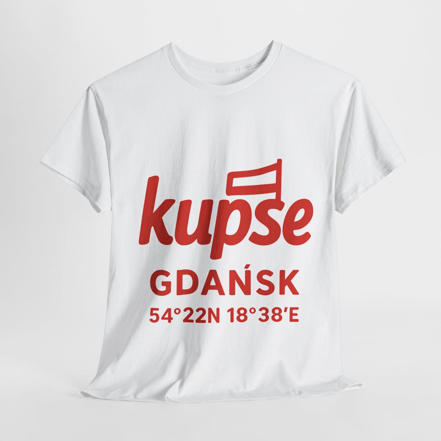 KupSe Logo Gdańsk Solidarność t-shirt - Unisex Heavy Cotton Tee