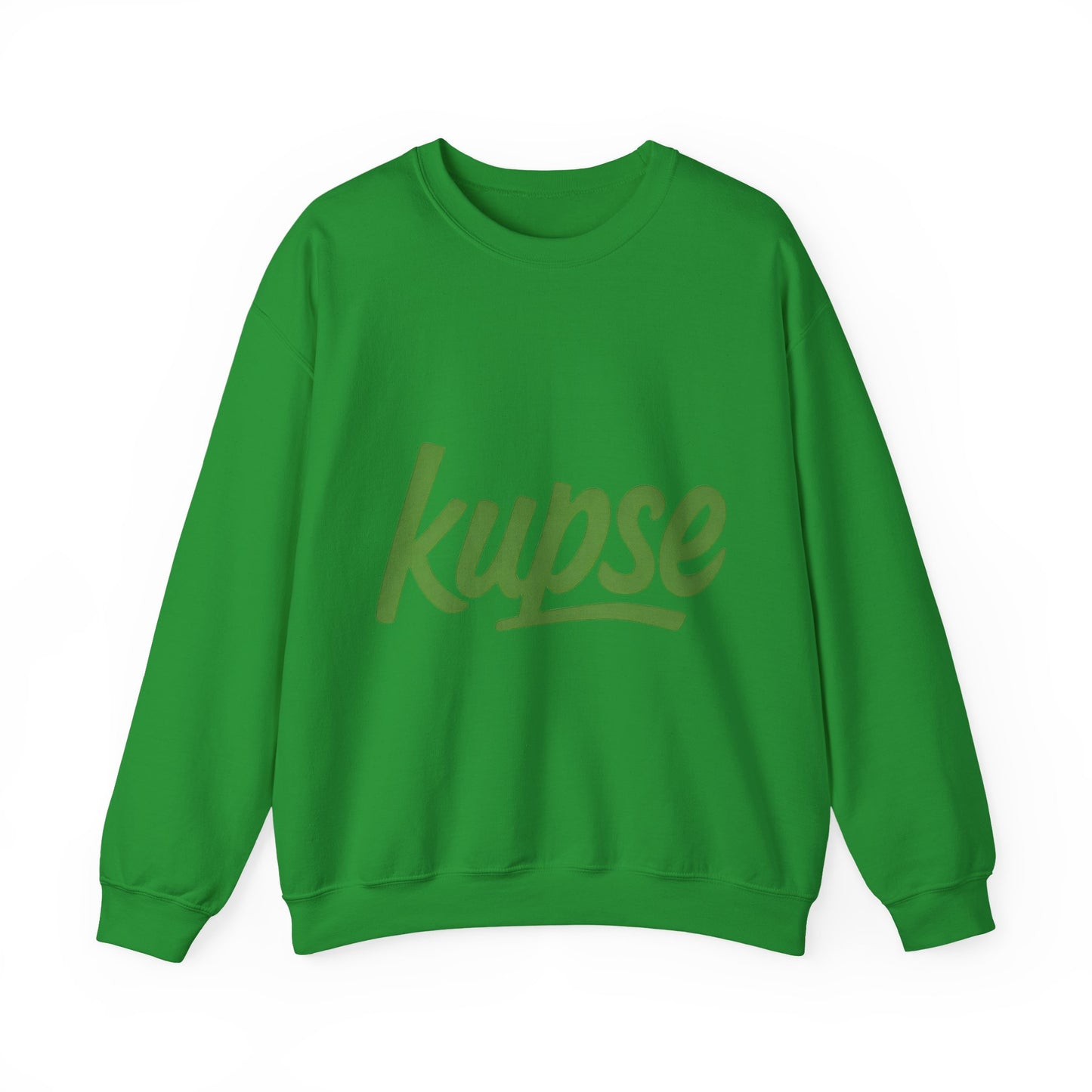 Bluza unisex z grafiką Kup Se Logo Green – klasyczny crewneck i miejski styl