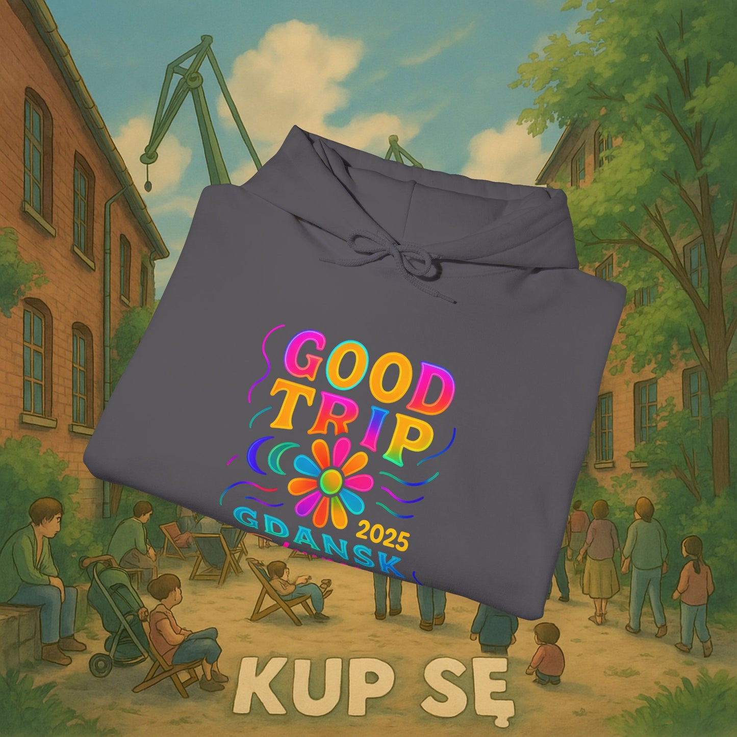 Unisex Heavy Blend Hoodie – Good Trip – Kup Se