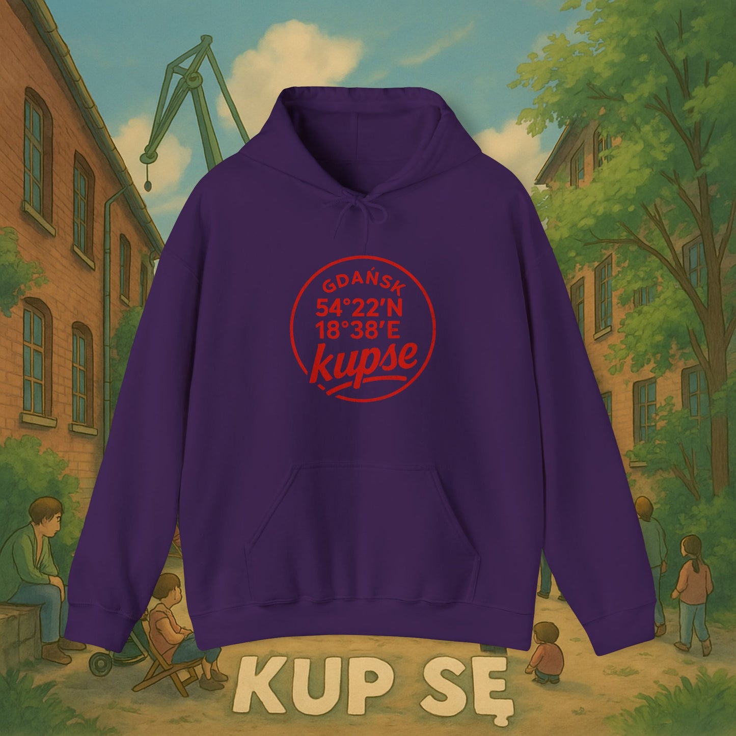 Unisex Heavy Blend Hoodie – Koordynaty – Kup Se