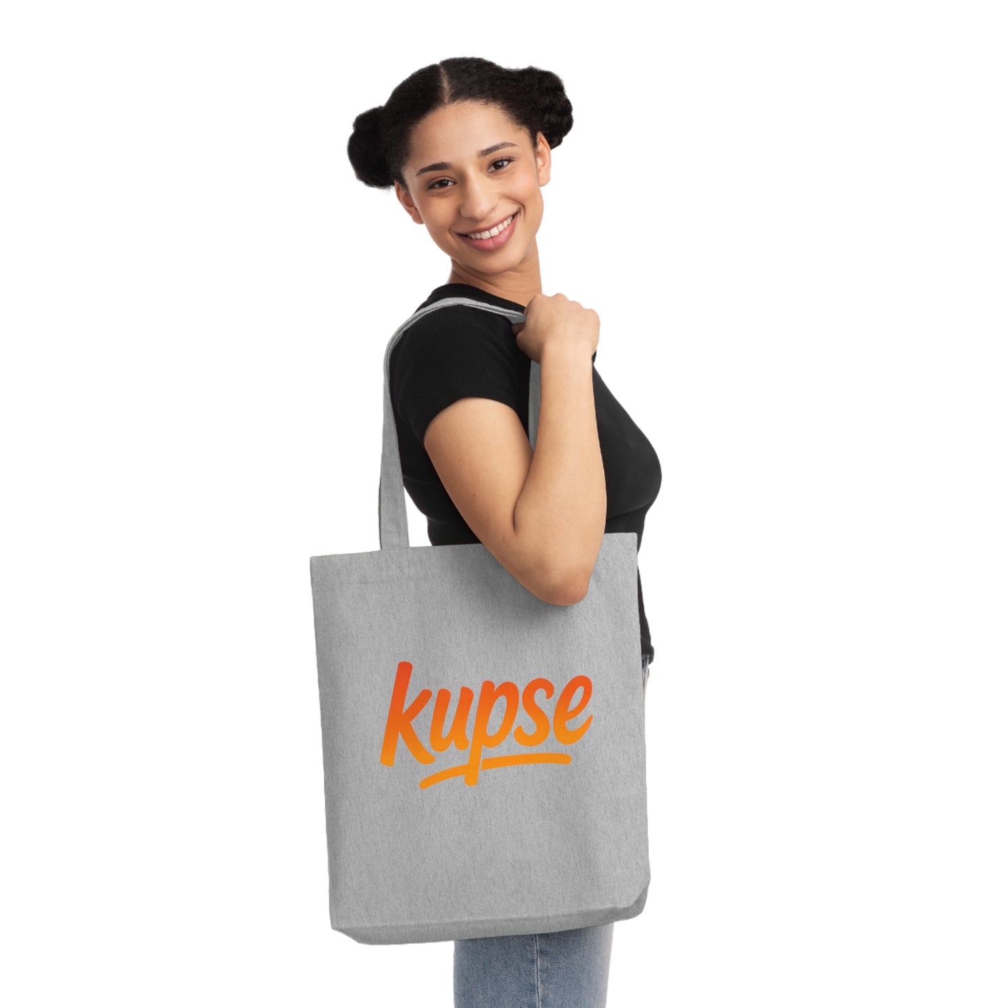 Tkana Torba na Ramię Kup Se Logo Orange – Styl i Ekologia w Jednym