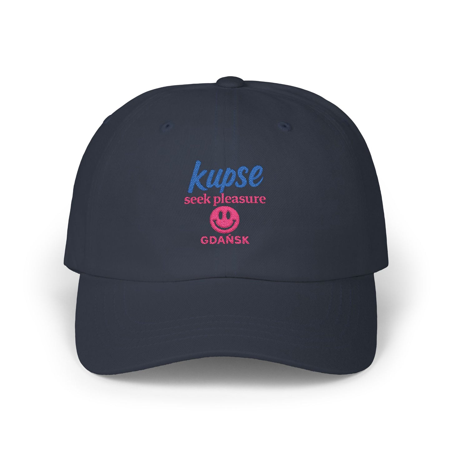Czapka z daszkiem z grafiką Kup Se Seek Pleasure – modny Dad Cap z charakterem