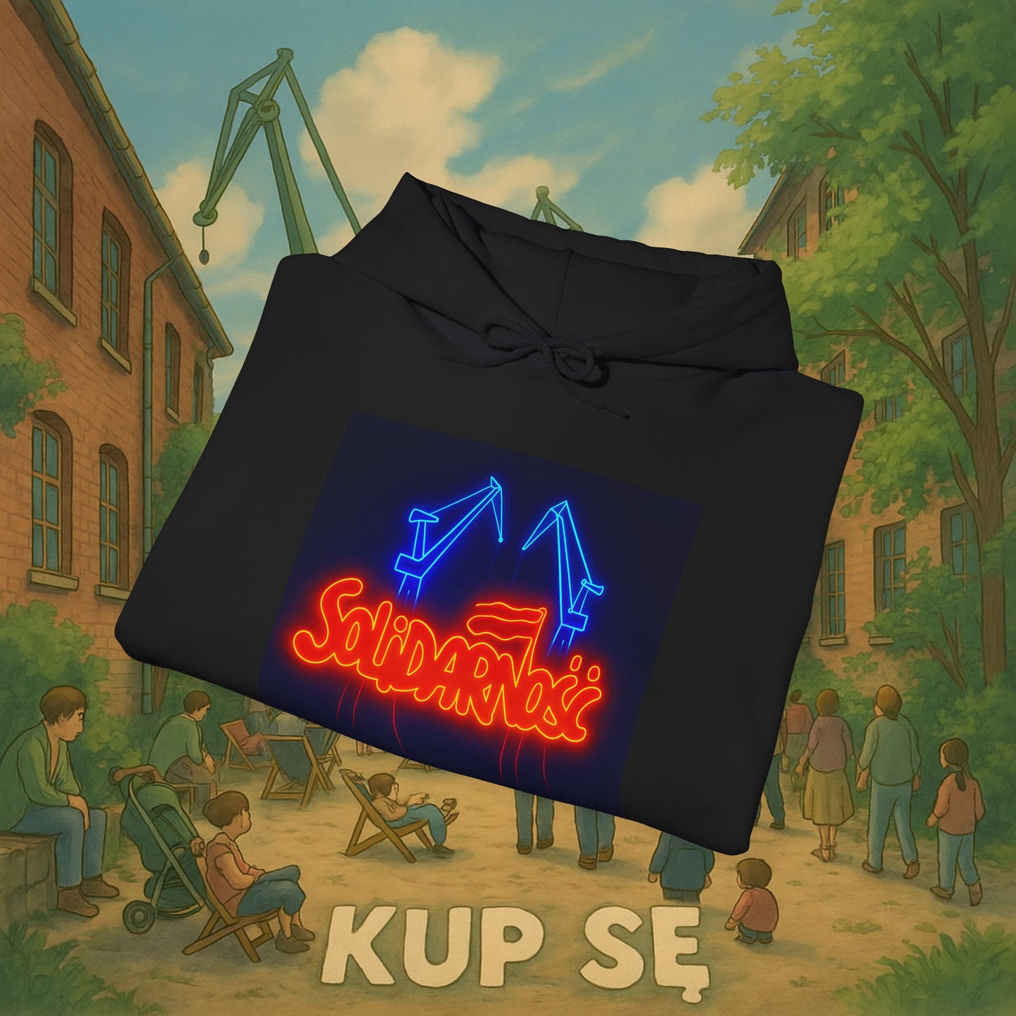 Unisex Heavy Blend Hoodie – Solidarnosc – Kup Se