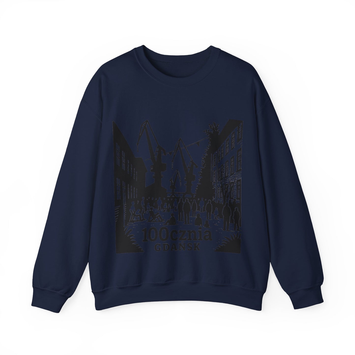 Bluza unisex z grafiką Kup Se 100cznia – klasyczny crewneck i miejski styl