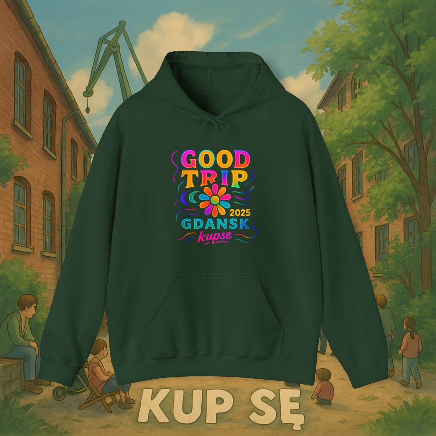 Unisex Heavy Blend Hoodie – Good Trip – Kup Se