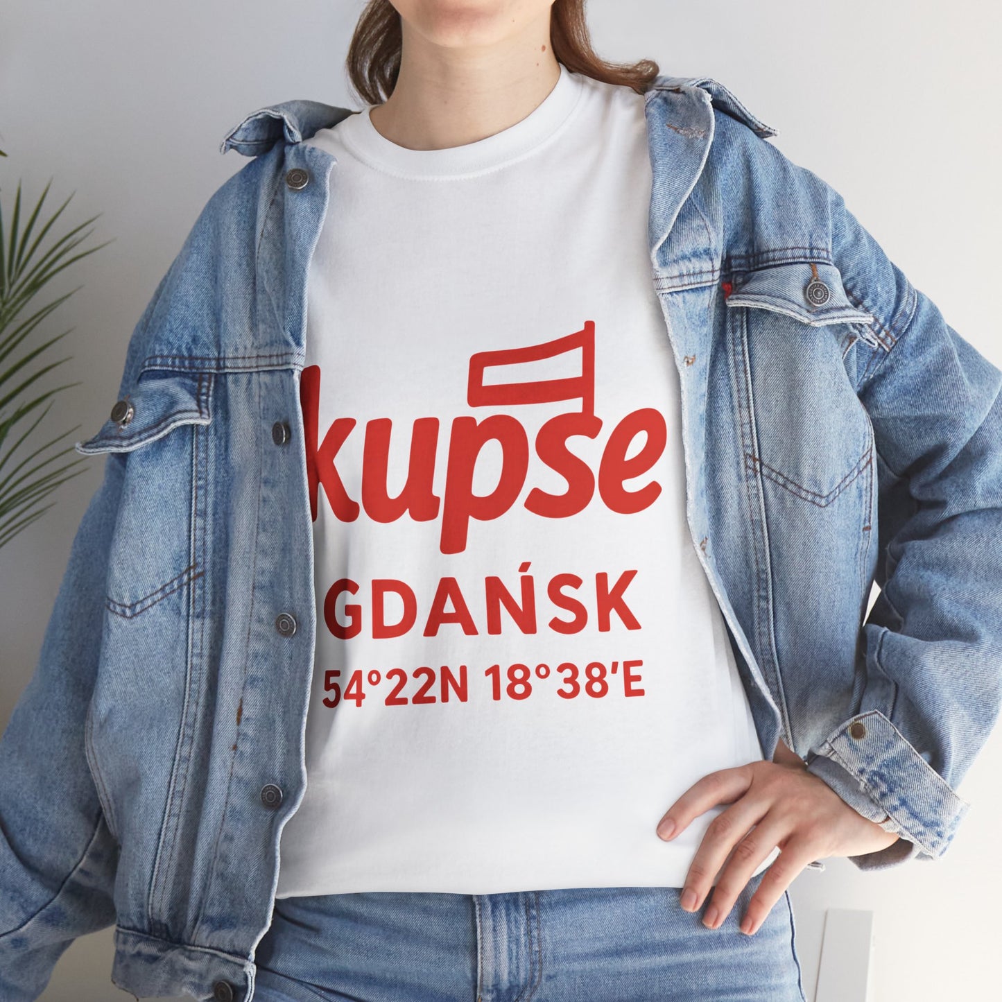 KupSe Logo Gdańsk Solidarność t-shirt - Unisex Heavy Cotton Tee