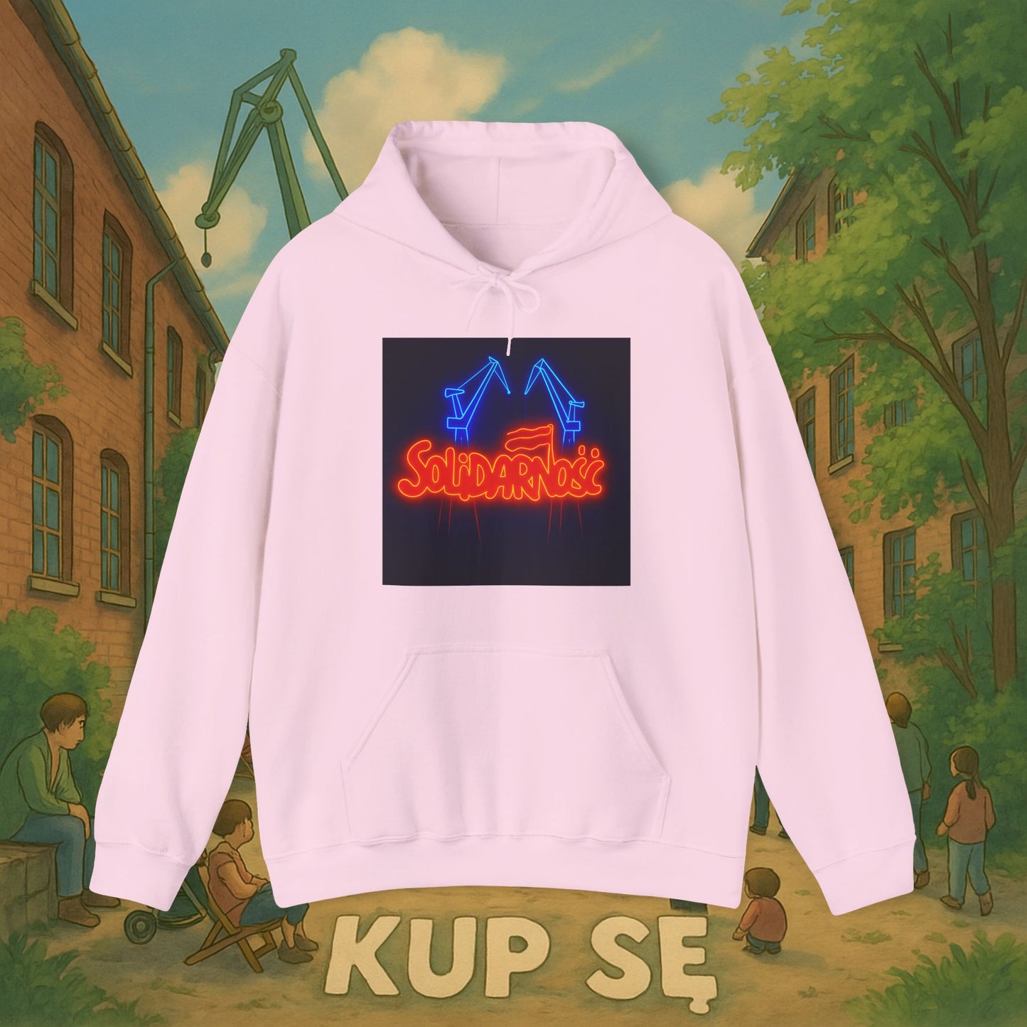 Unisex Heavy Blend Hoodie – Solidarnosc – Kup Se