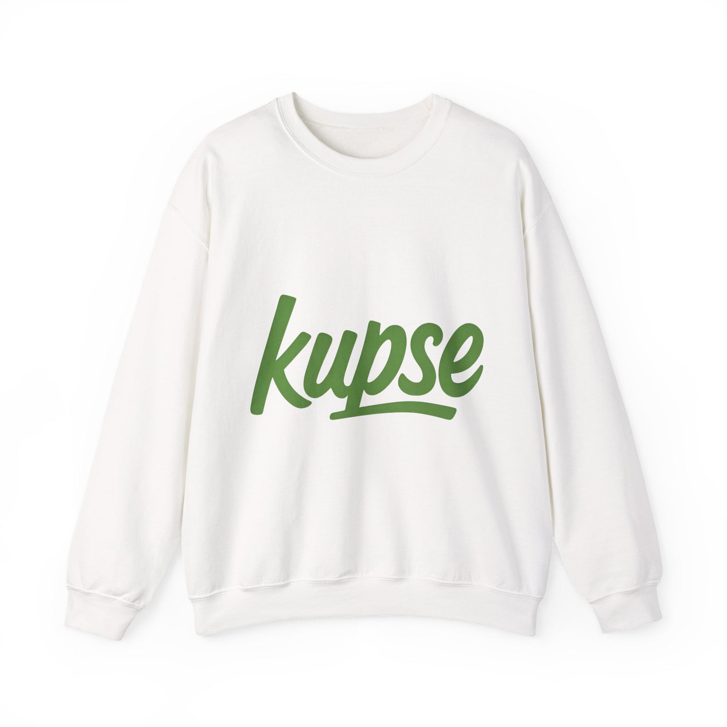 Bluza unisex z grafiką Kup Se Logo Green – klasyczny crewneck i miejski styl