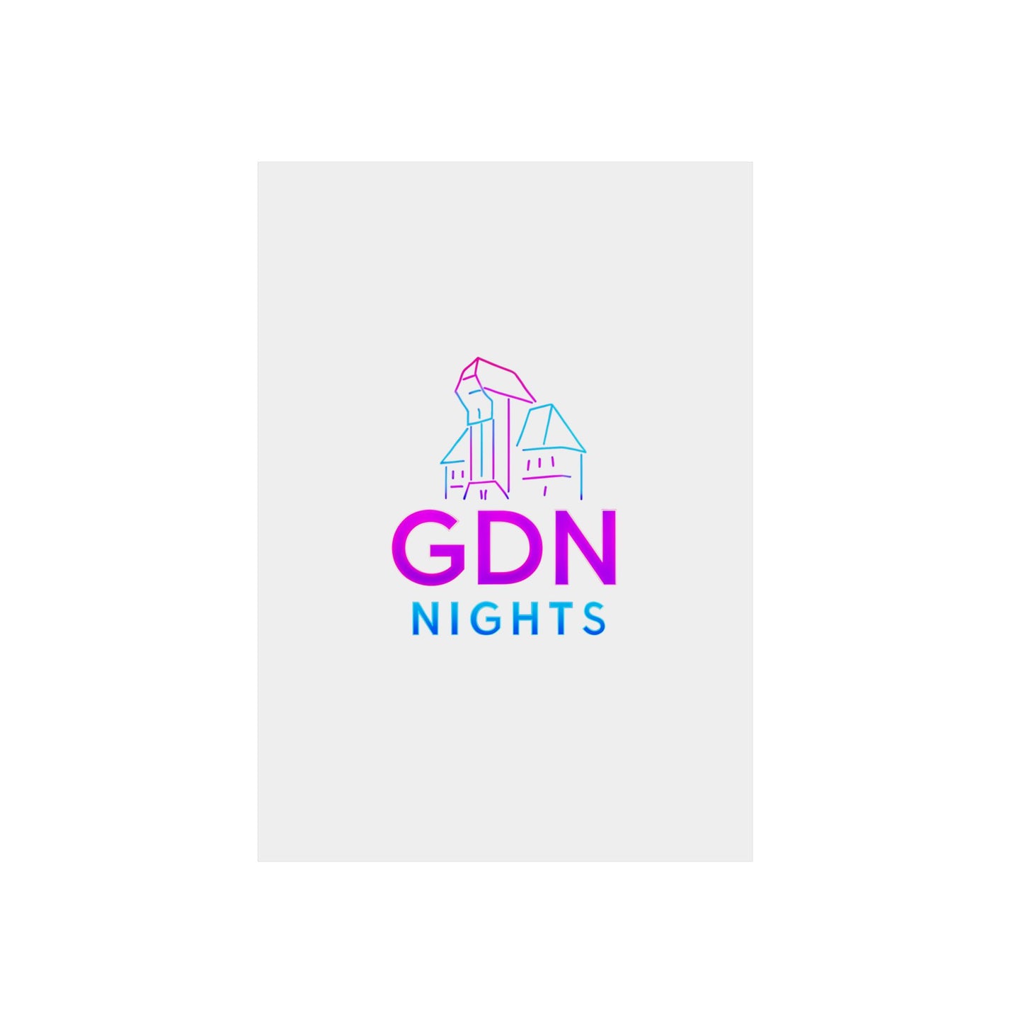 Obraz na panelu aluminiowym GDN Nights – trwały wydruk w stylu Kup Se