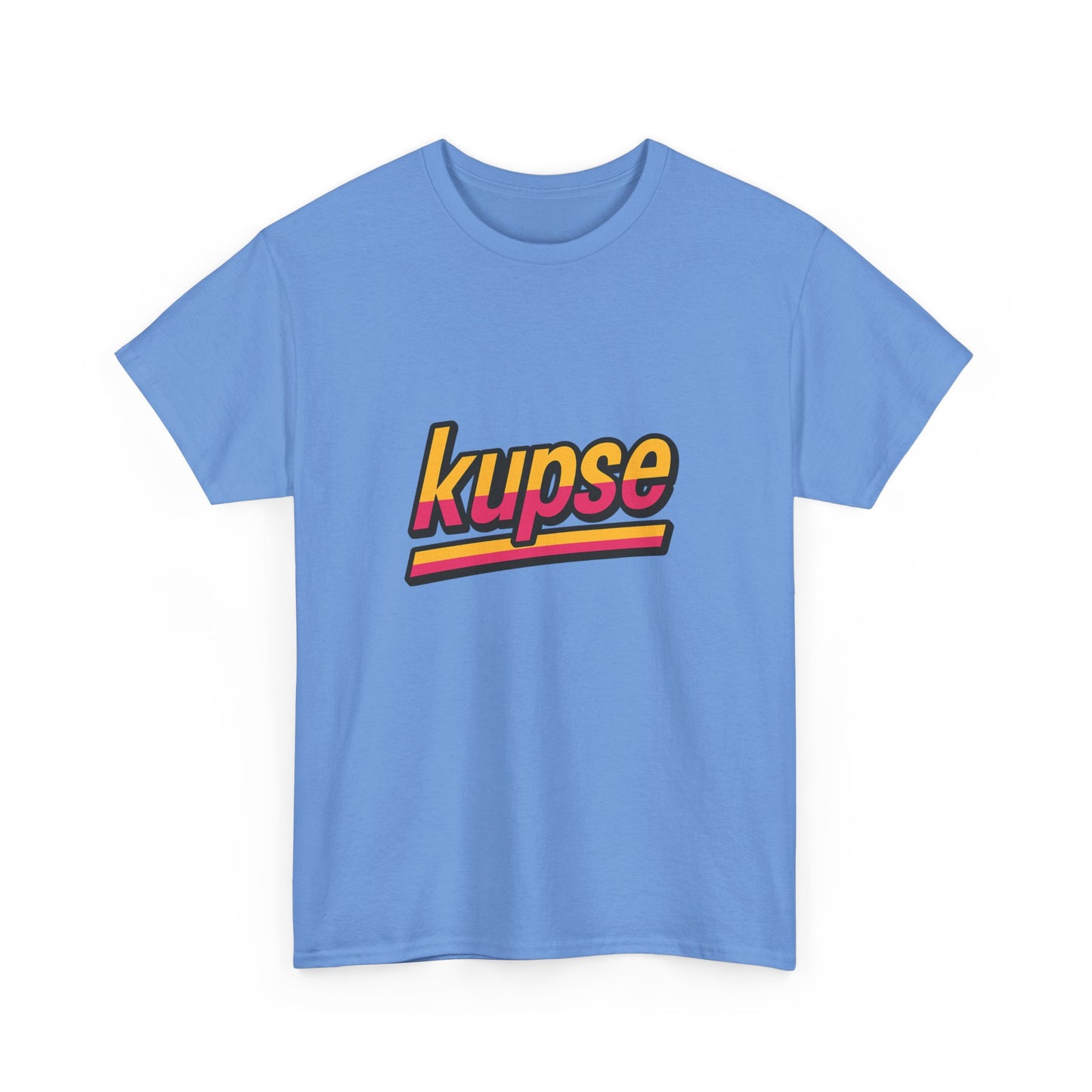 KupSe Logo Retro Sport Style t-shirt - Unisex Heavy Cotton Tee