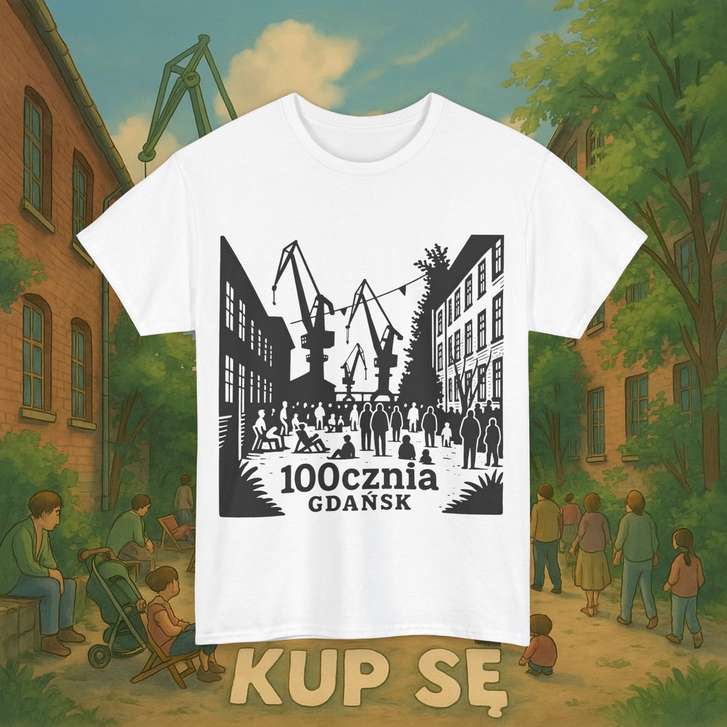 KupSe 100cznia t-shirt - Unisex Heavy Cotton Tee