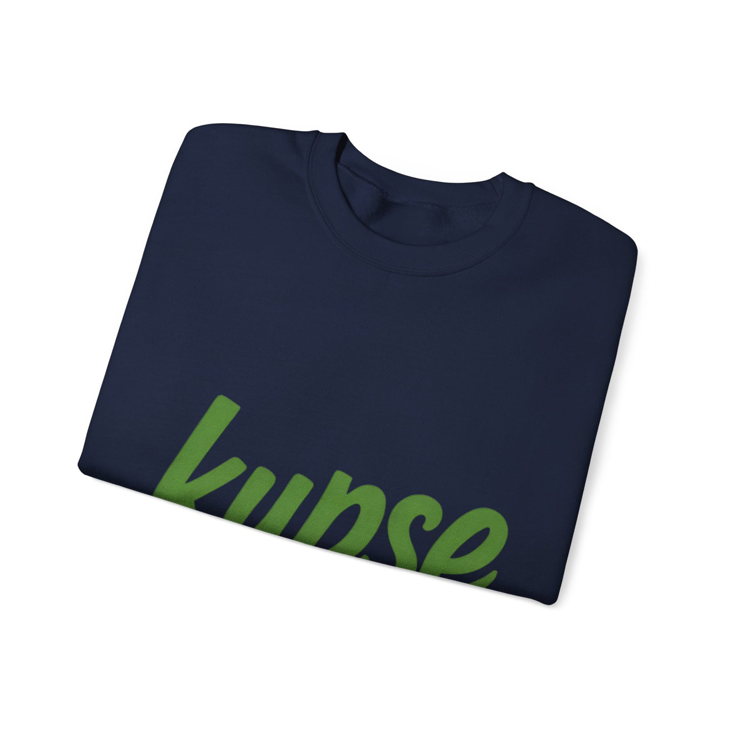 Bluza unisex z grafiką Kup Se Logo Green – klasyczny crewneck i miejski styl