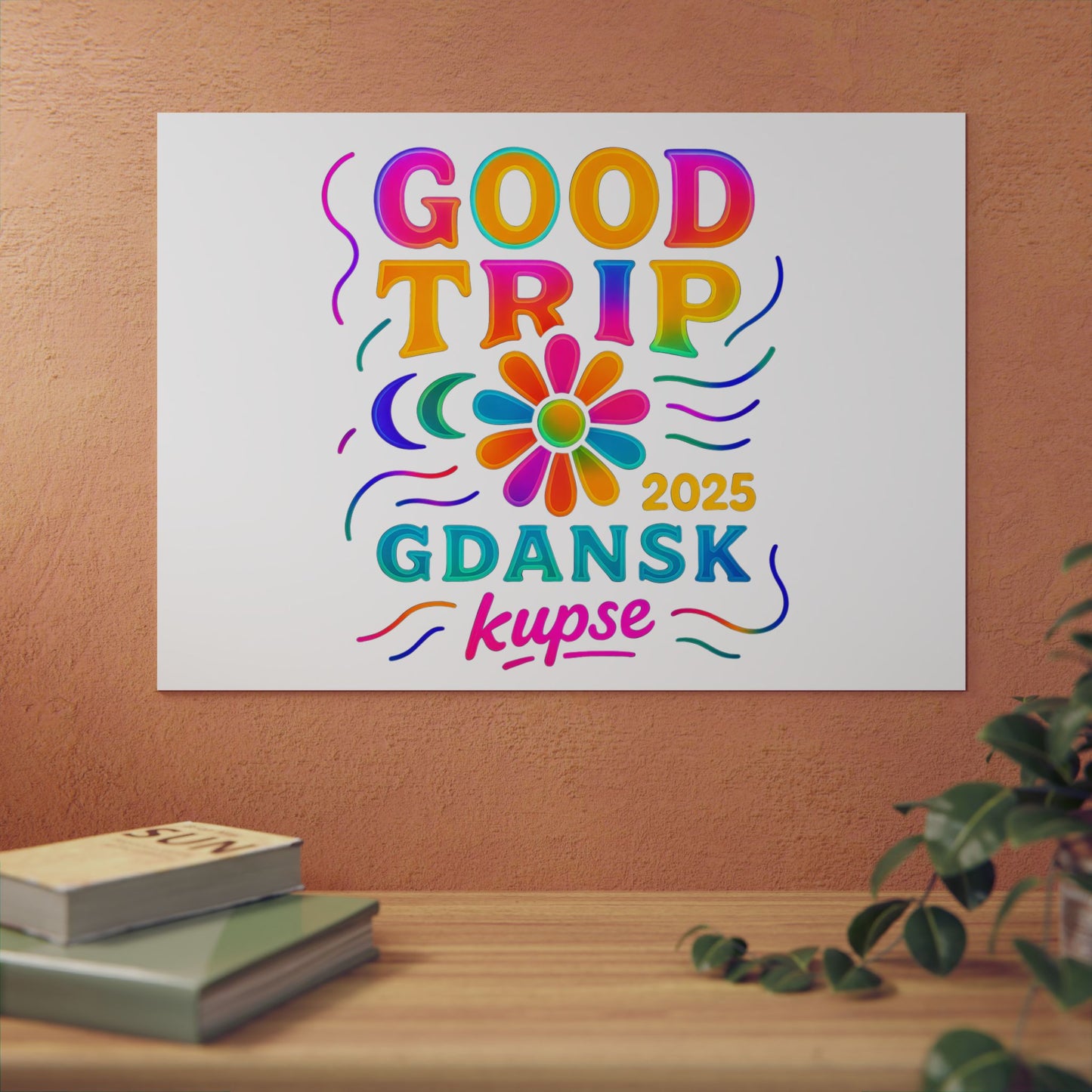 Obraz na panelu aluminiowym Good Trip – trwały wydruk w stylu Kup Se