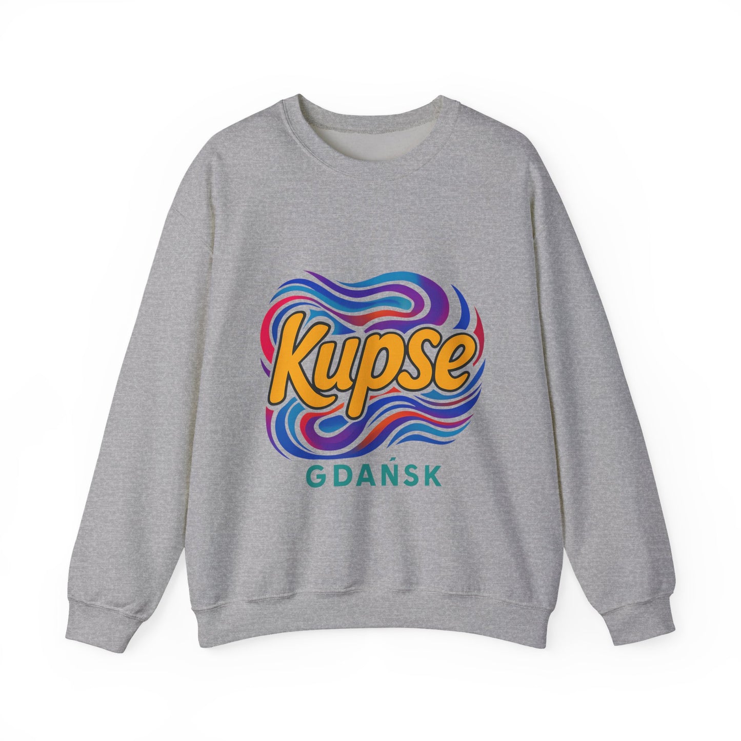 Bluza unisex z grafiką Kup Se Acid2 – klasyczny crewneck i miejski styl
