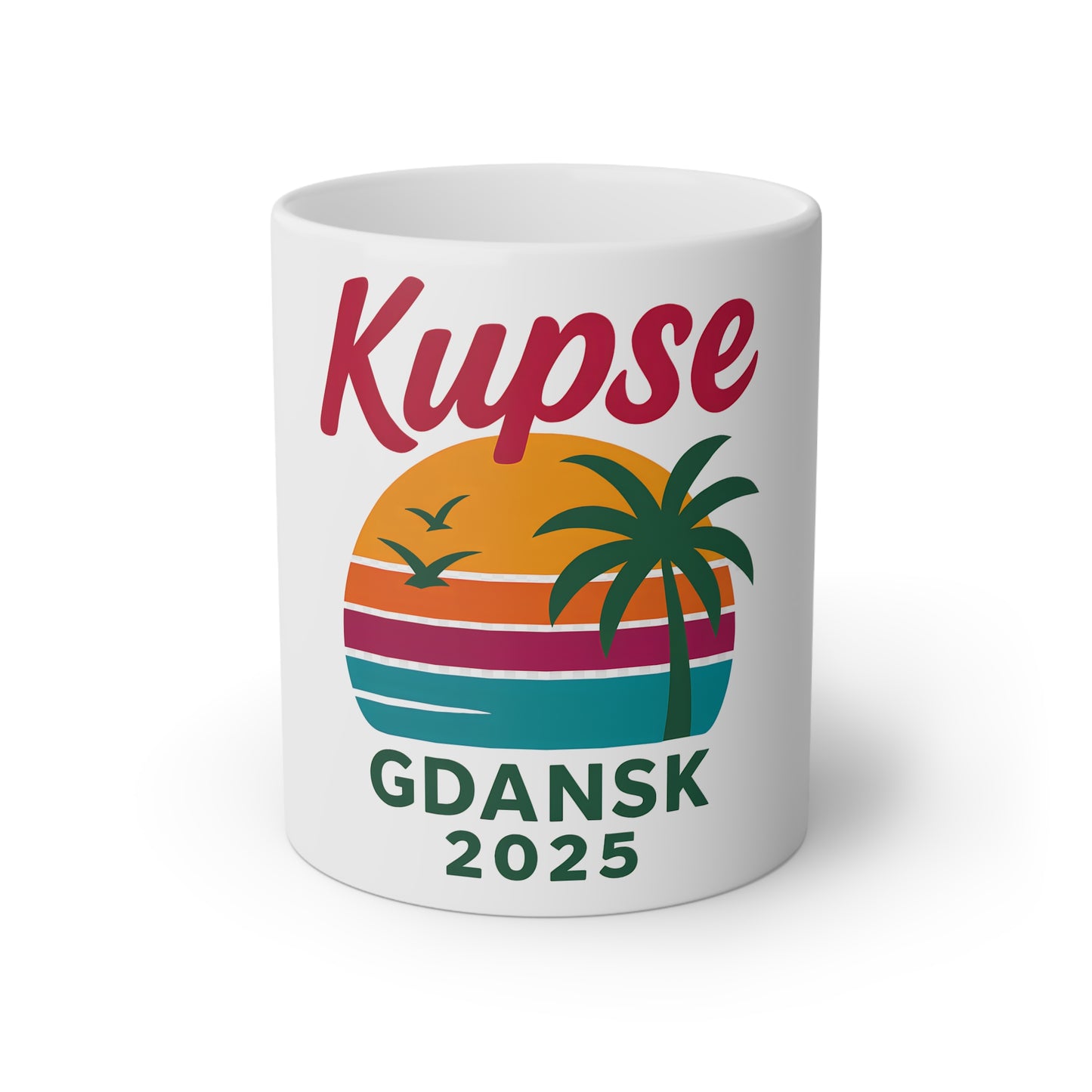 Kubek KupSe – 90s, Unikatowy Design, Lokalny Styl