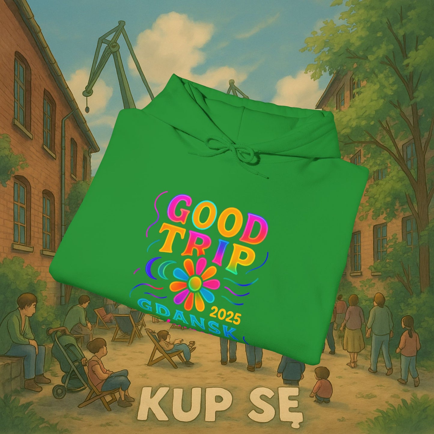 Unisex Heavy Blend Hoodie – Good Trip – Kup Se
