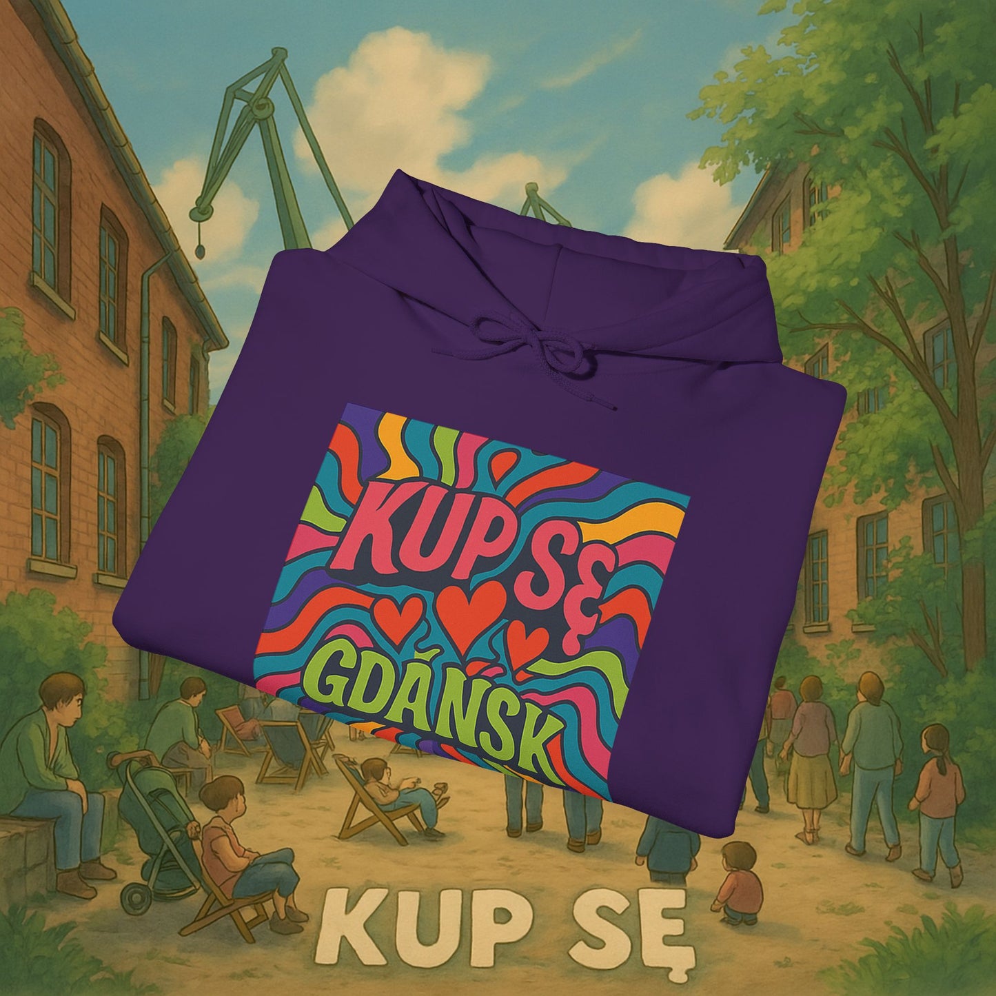 Unisex Heavy Blend Hoodie – Acid – Kup Se