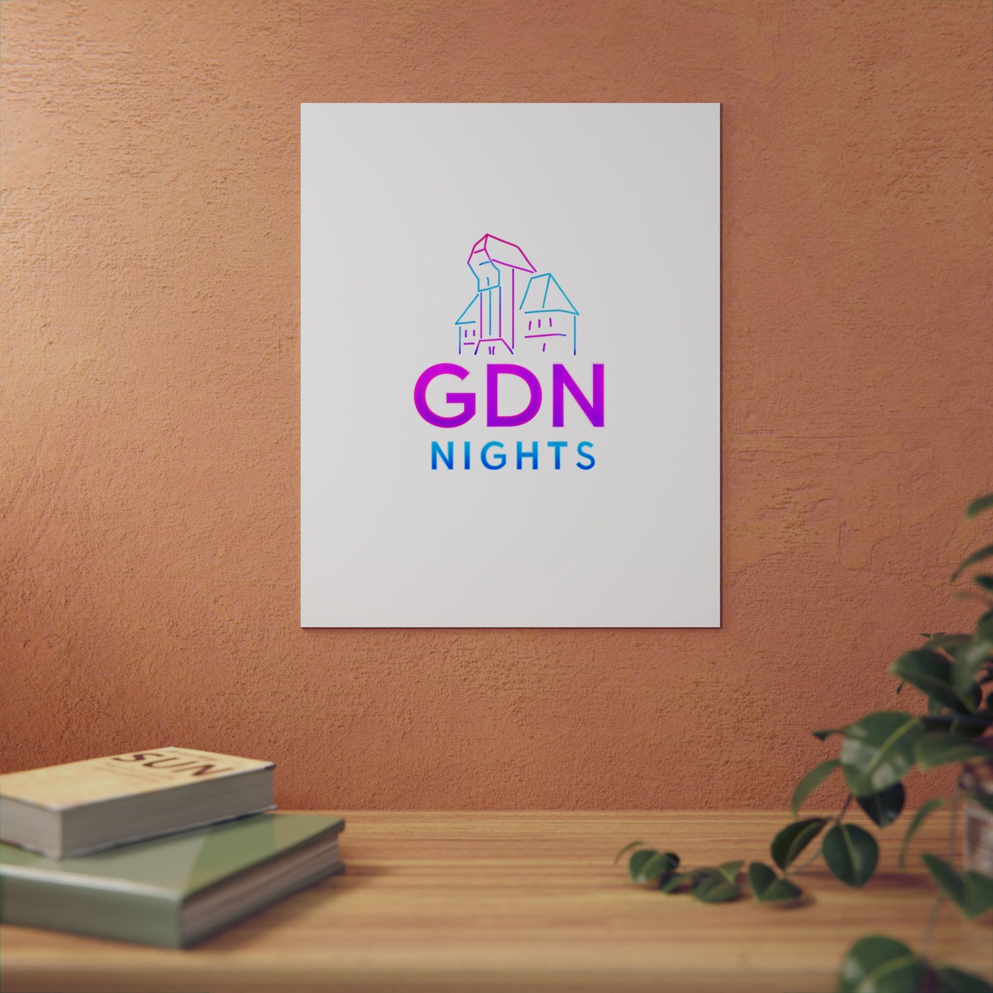 Obraz na panelu aluminiowym GDN Nights – trwały wydruk w stylu Kup Se