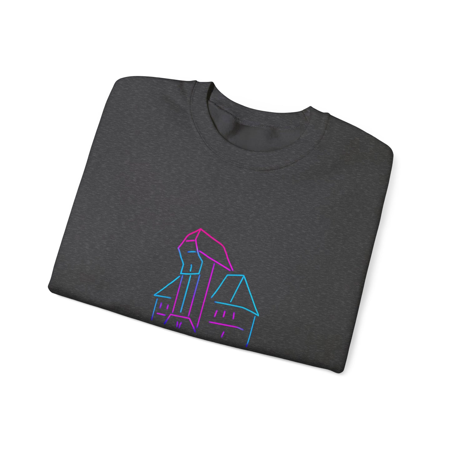 Bluza unisex z grafiką Kup Se GDN Nights – klasyczny crewneck i miejski styl