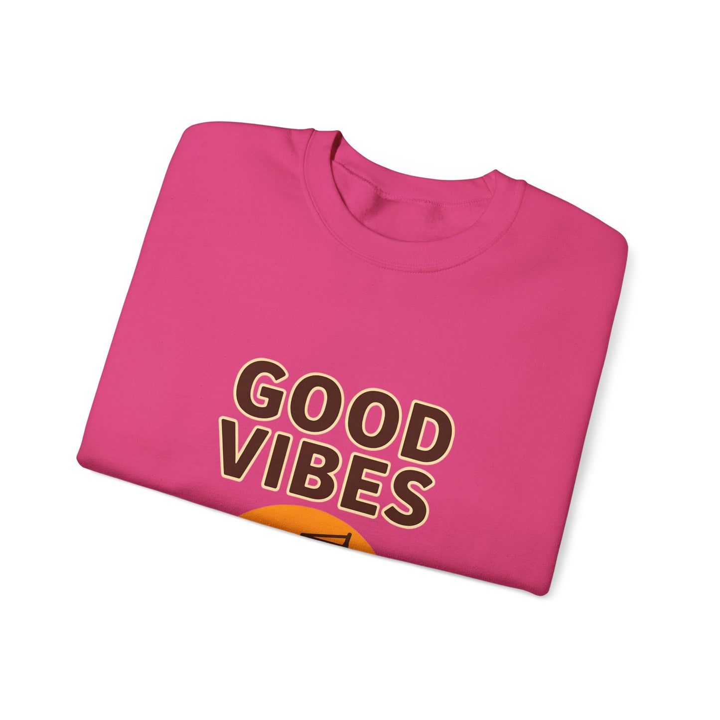 Bluza unisex z grafiką Kup Se Good Vibes – klasyczny crewneck i miejski styl