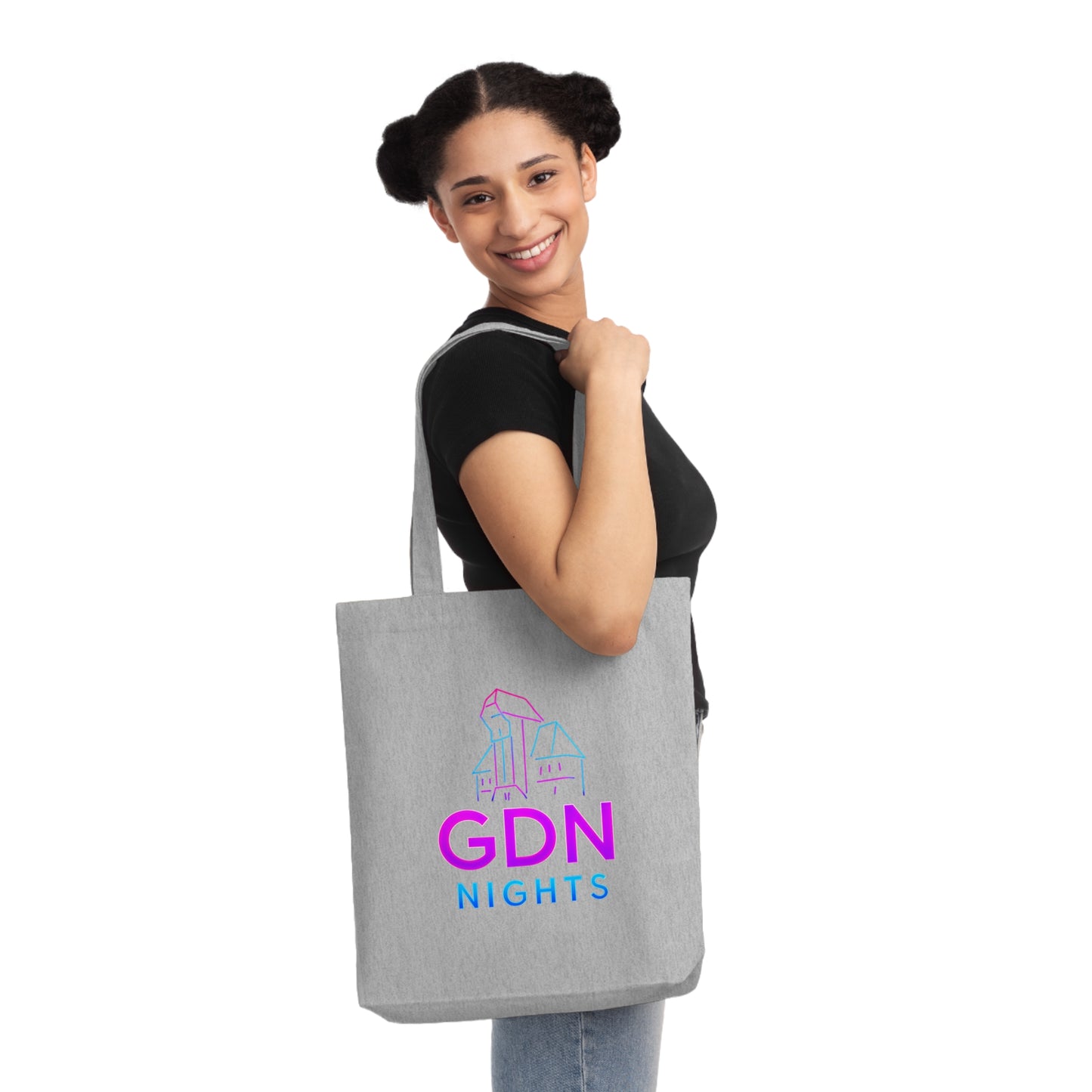Tkana Torba na Ramię Kup Se GDN Nights – Styl i Ekologia w Jednym