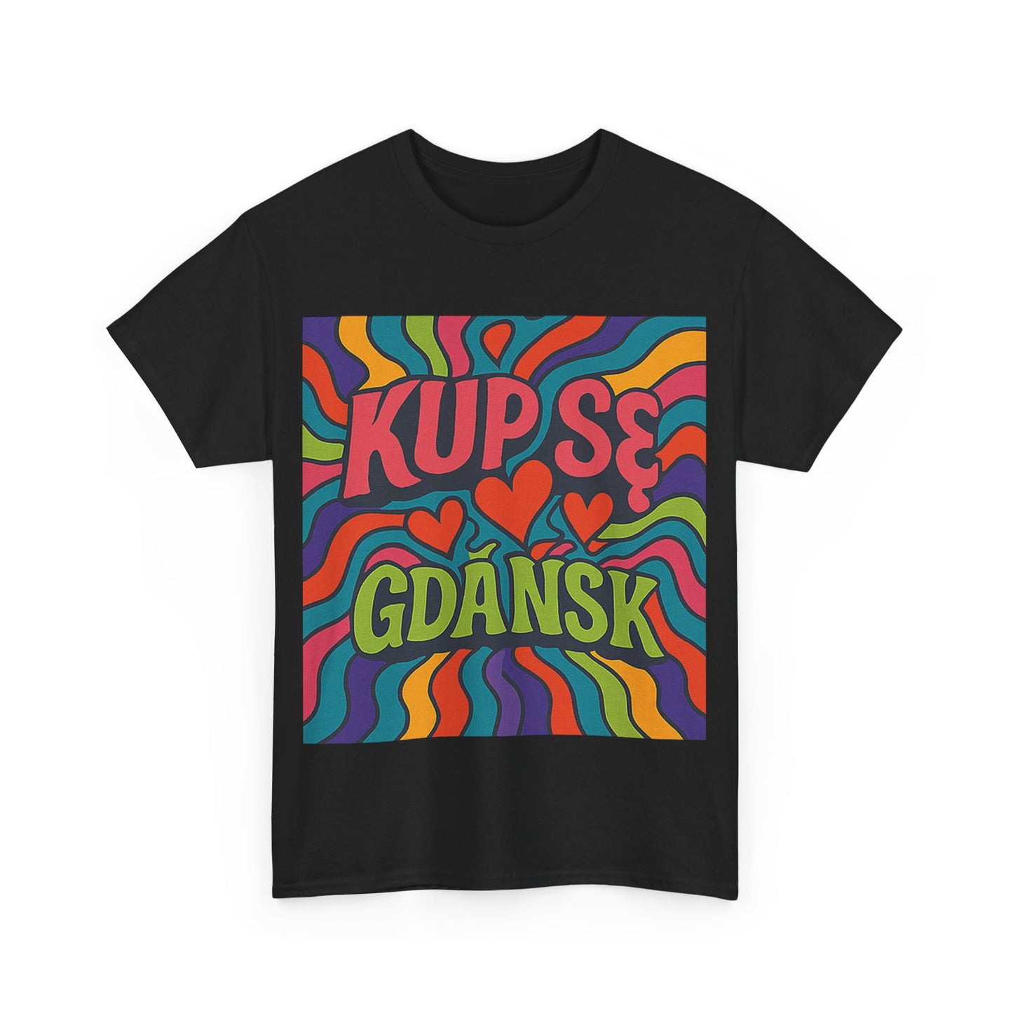 KupSe Gdańsk Hippie t-shirt - Unisex Heavy Cotton Tee