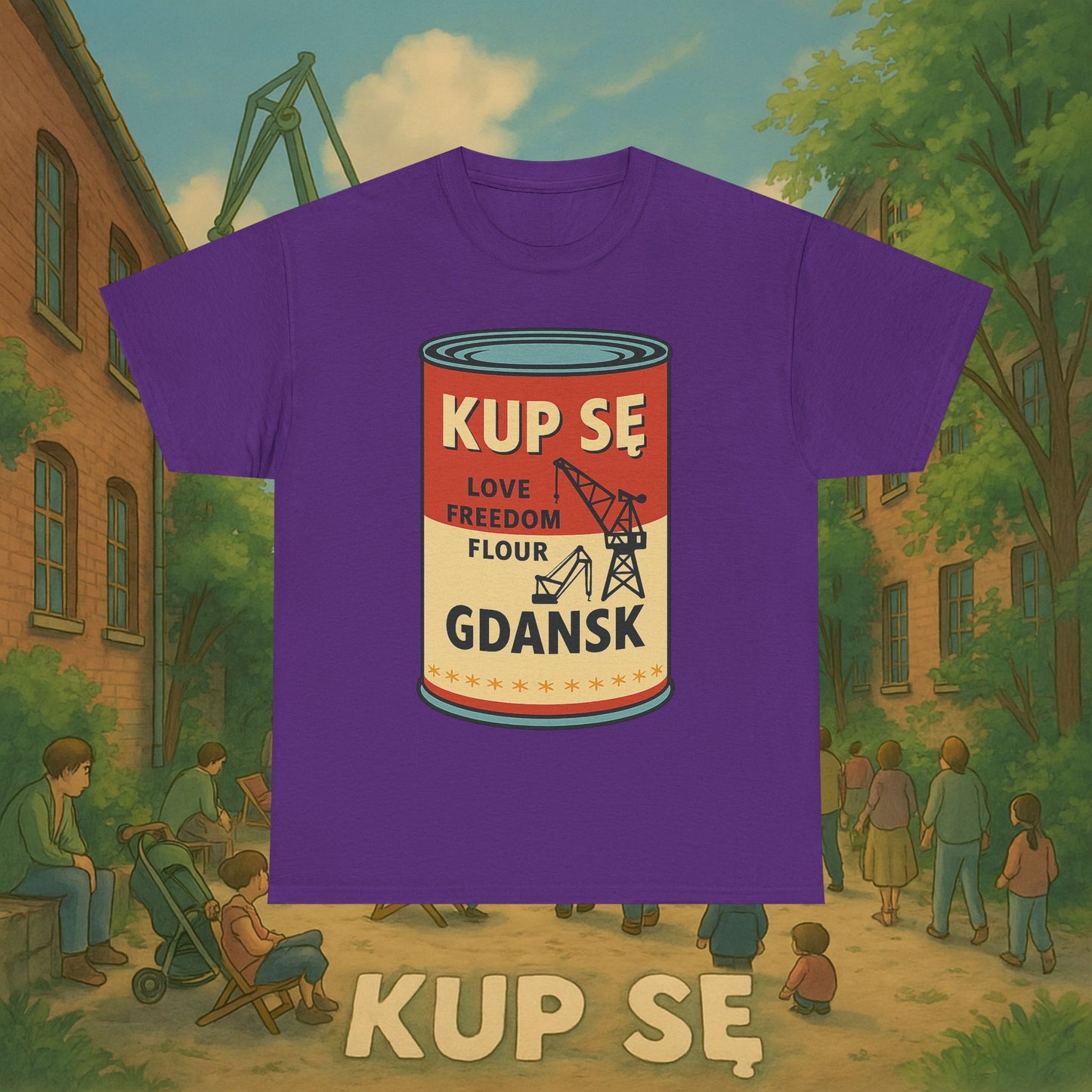 KupSe Campbell t-shirt - Unisex Heavy Cotton Tee