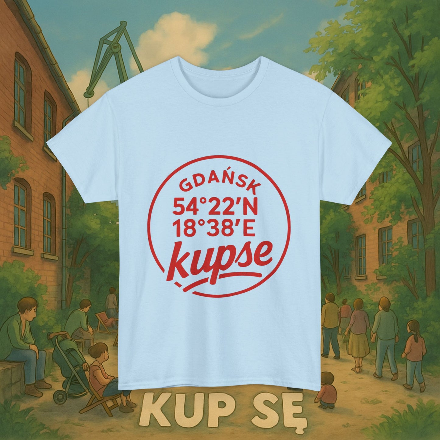 KupSe Koordynaty Style t-shirt - Unisex Heavy Cotton Tee