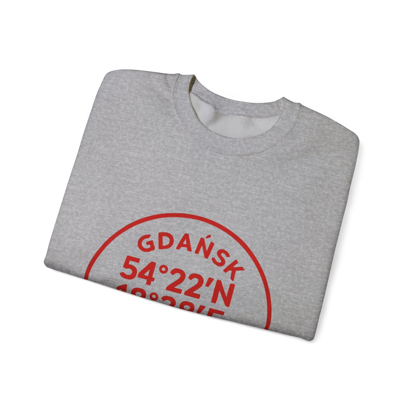 Bluza unisex z grafiką Kup Se Koordynaty – klasyczny crewneck i miejski styl