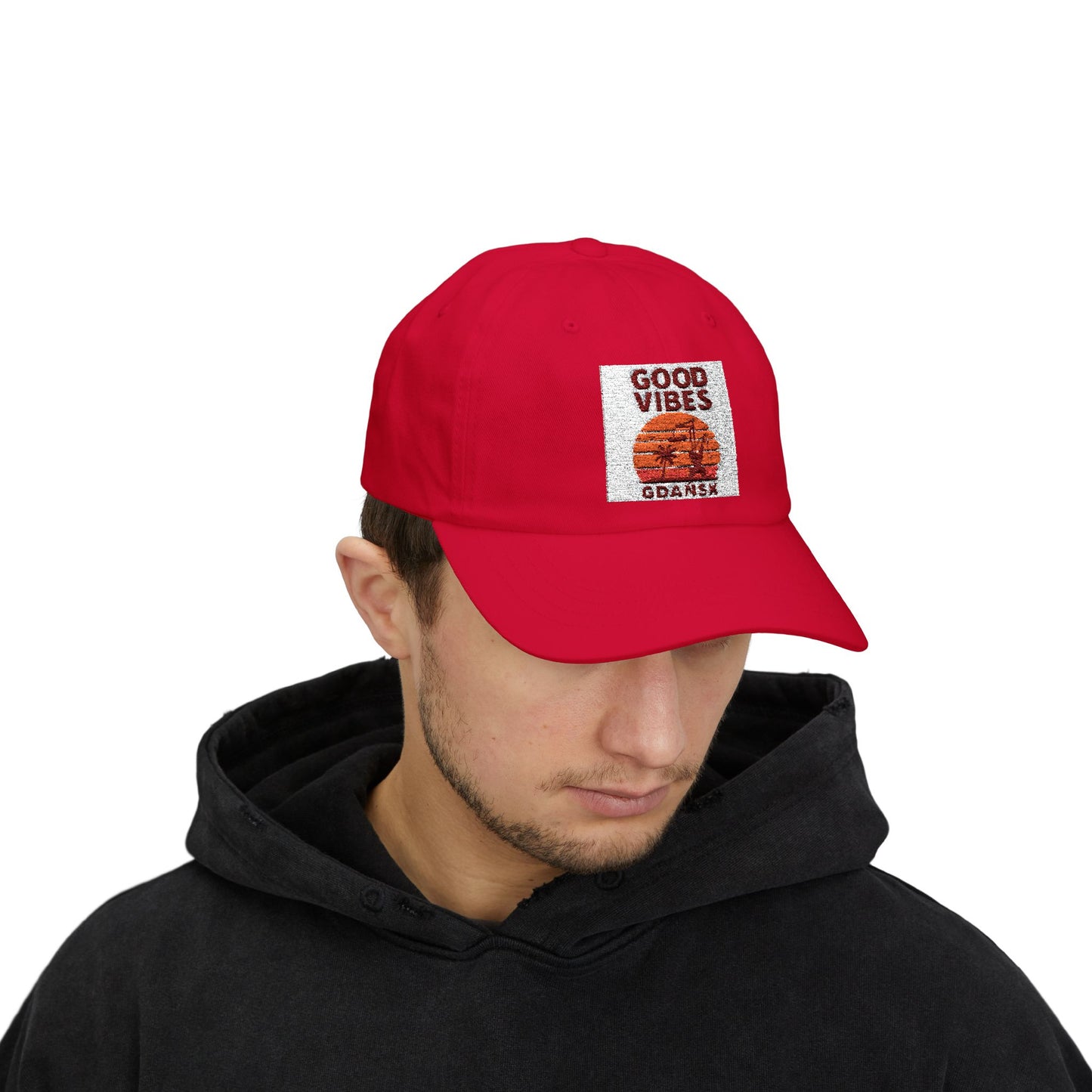 Czapka z daszkiem z grafiką Kup Se Good Vibes Desert – modny Dad Cap z charakterem